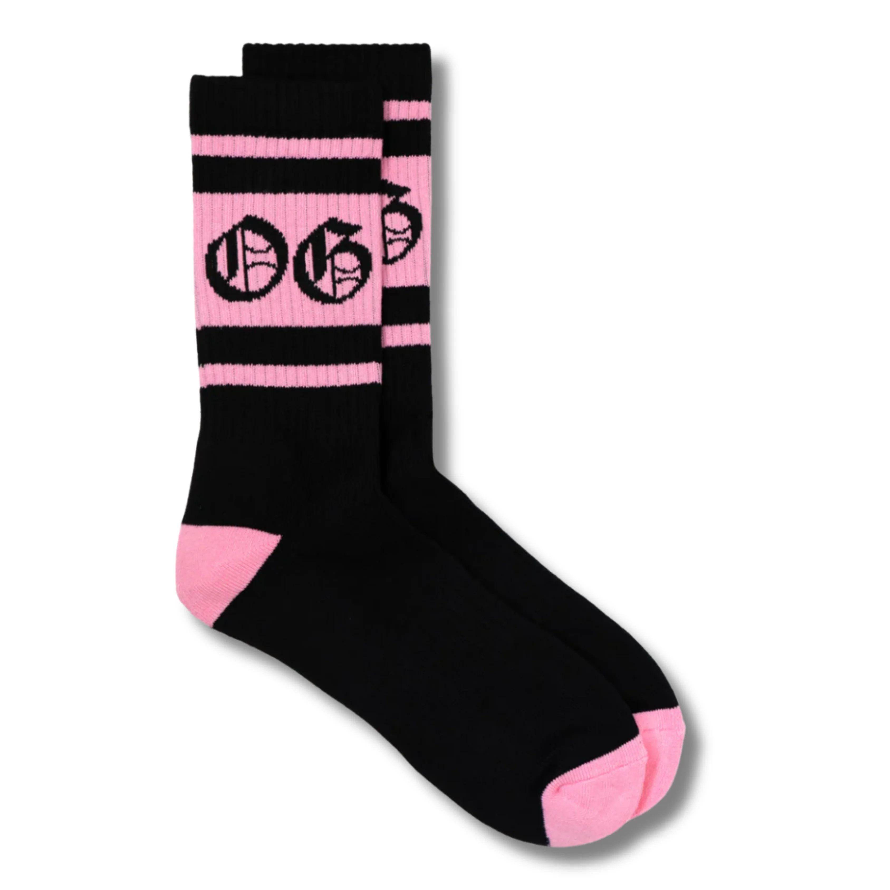 OG BUBBLEGUM BLACK STRIPE SOCKS