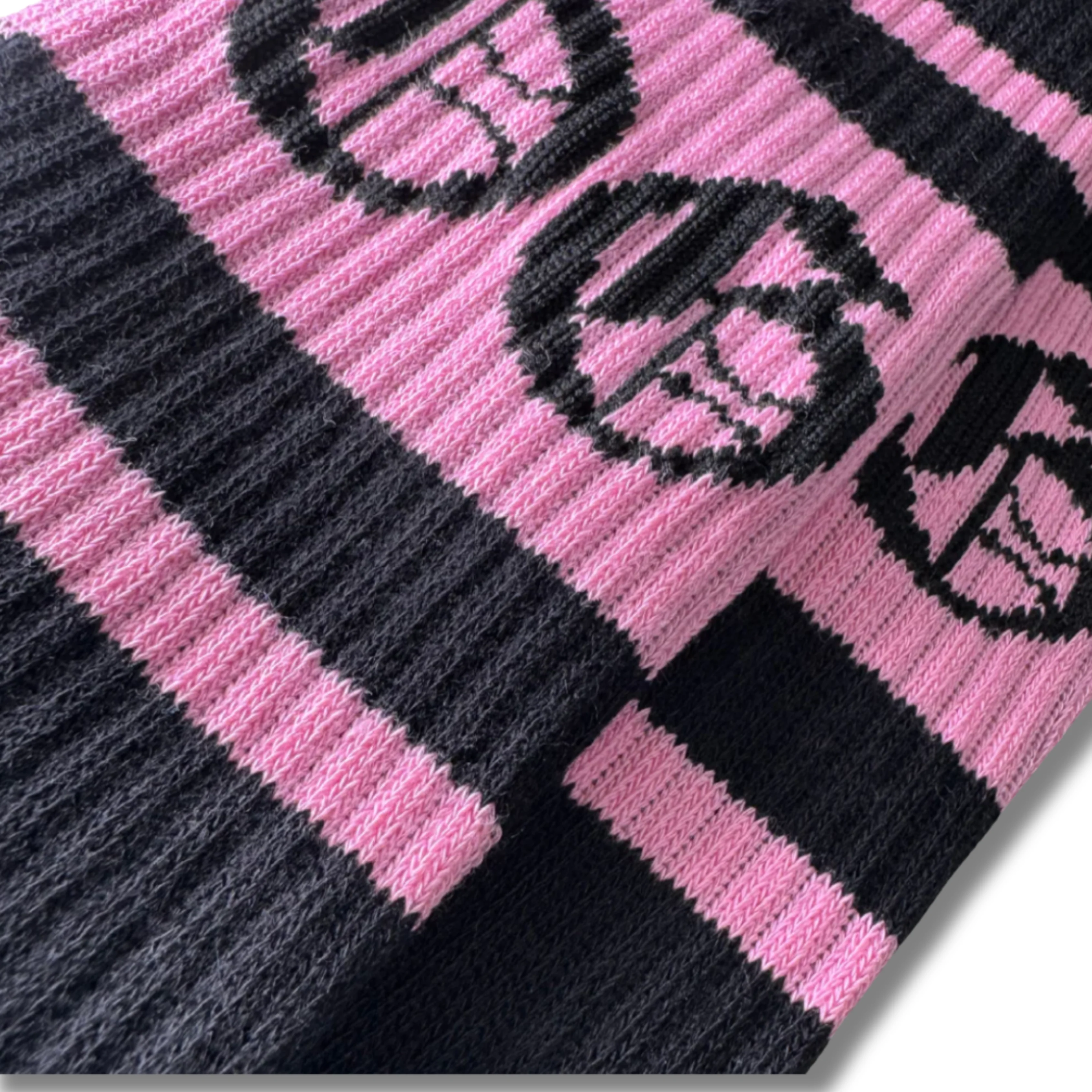 OG BUBBLEGUM BLACK STRIPE SOCKS - Image 2