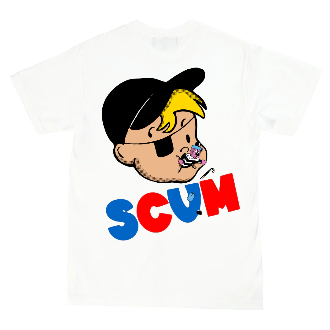 CHEW CHEW T-SHIRT - WHITE
