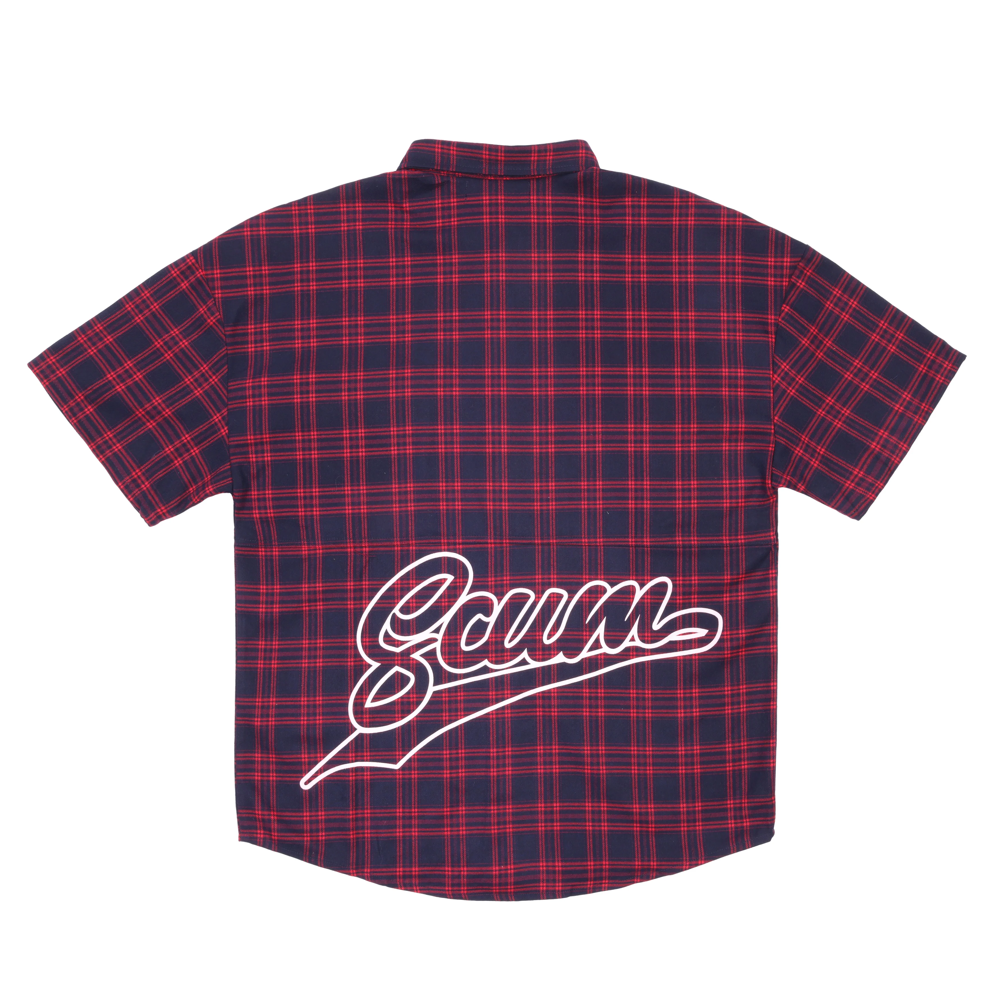 RED & BLUE LUMBERCRACK SHORT SLEEVE SHIRT - Image 2