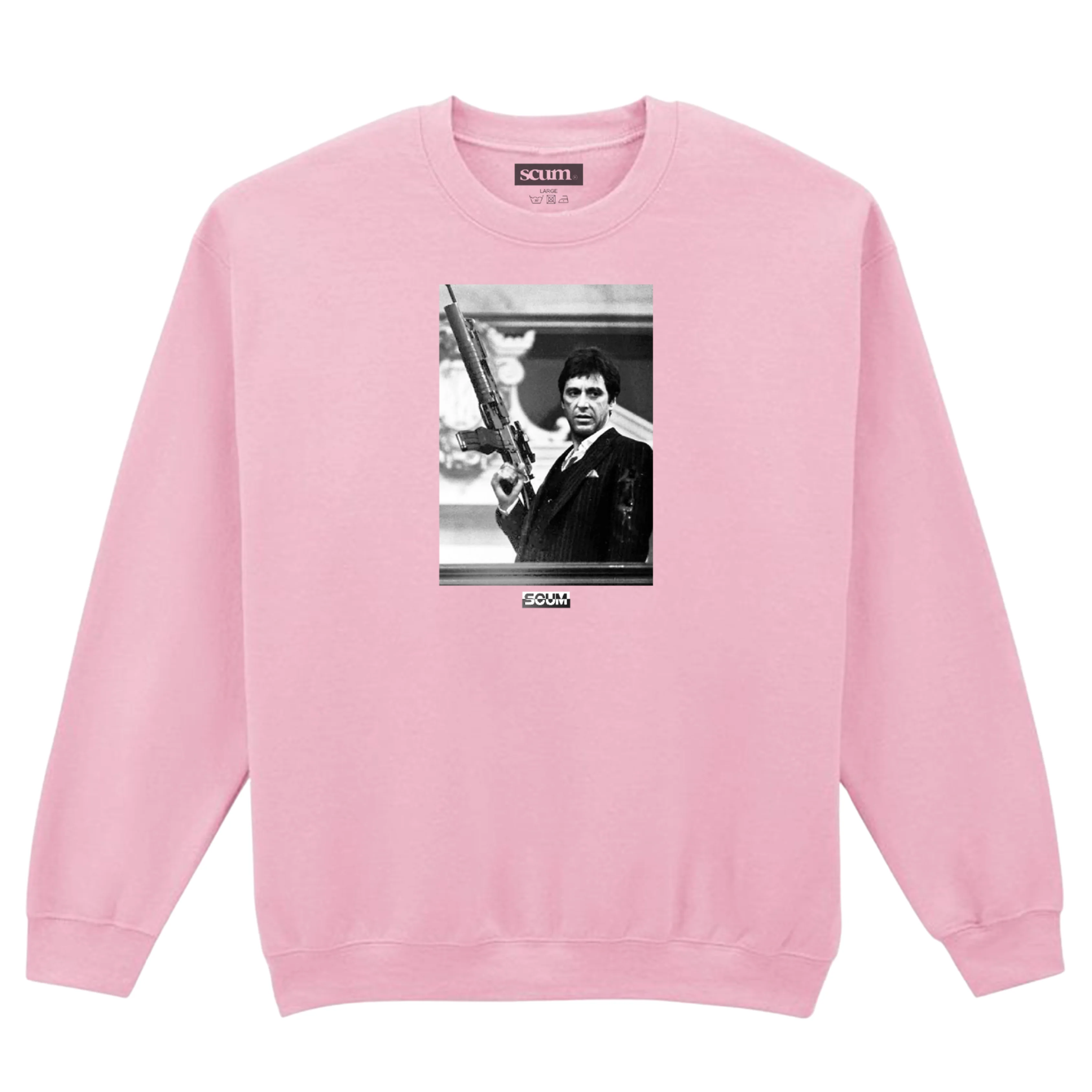 SAY HELLO TO MY LITTLE FRIEND CREW SWEATSHIRT