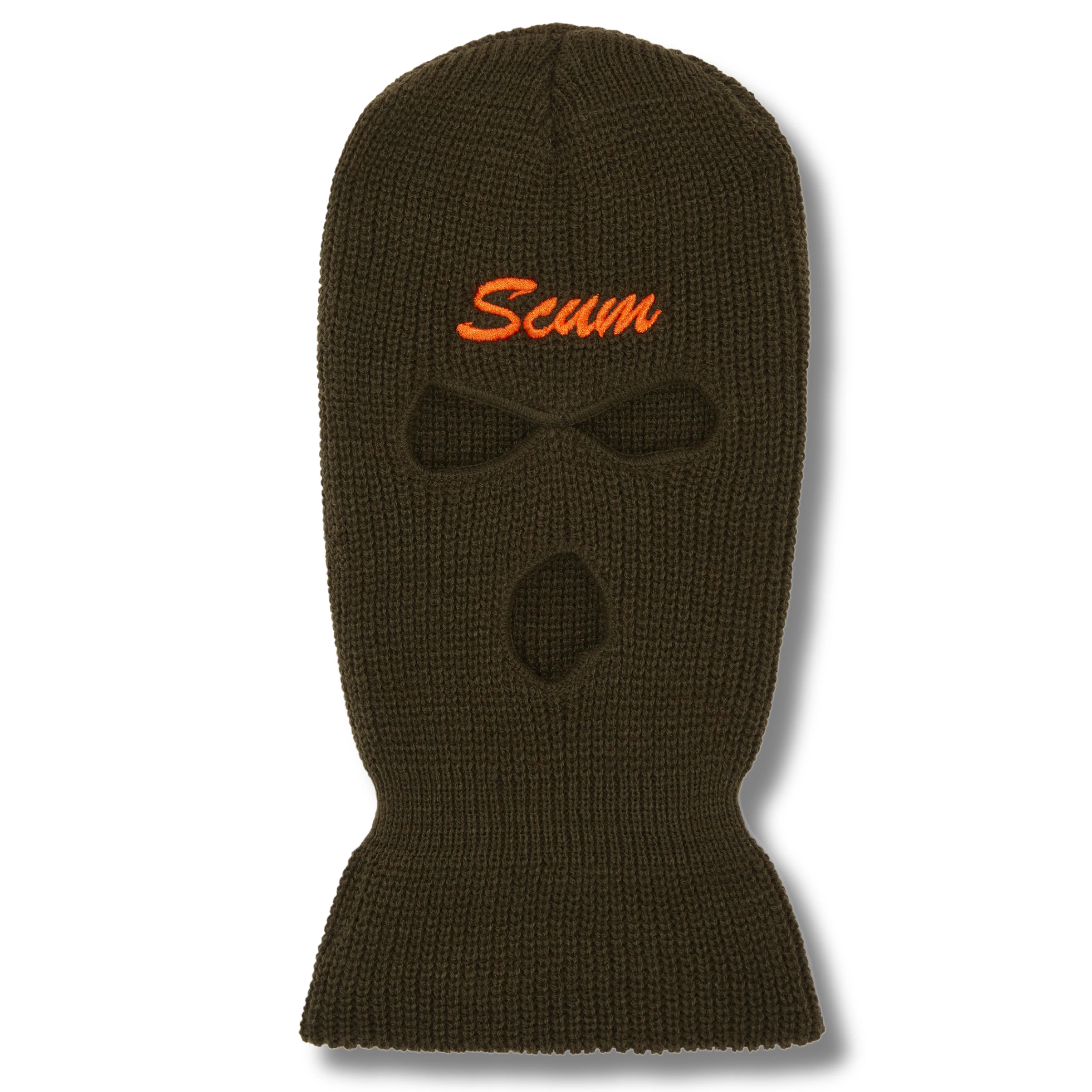 GREEN SCRIPT LOGO BALACLAVA