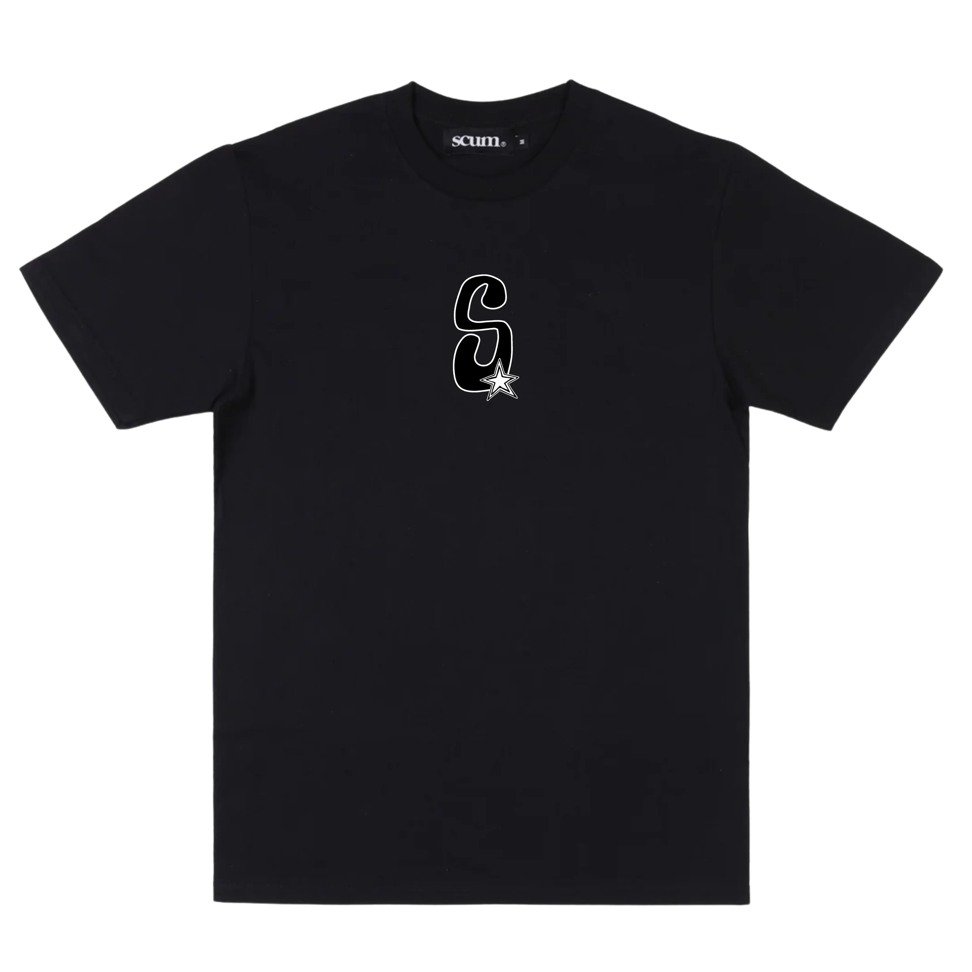 SCUM ANDY STAR LOGO T-SHIRT