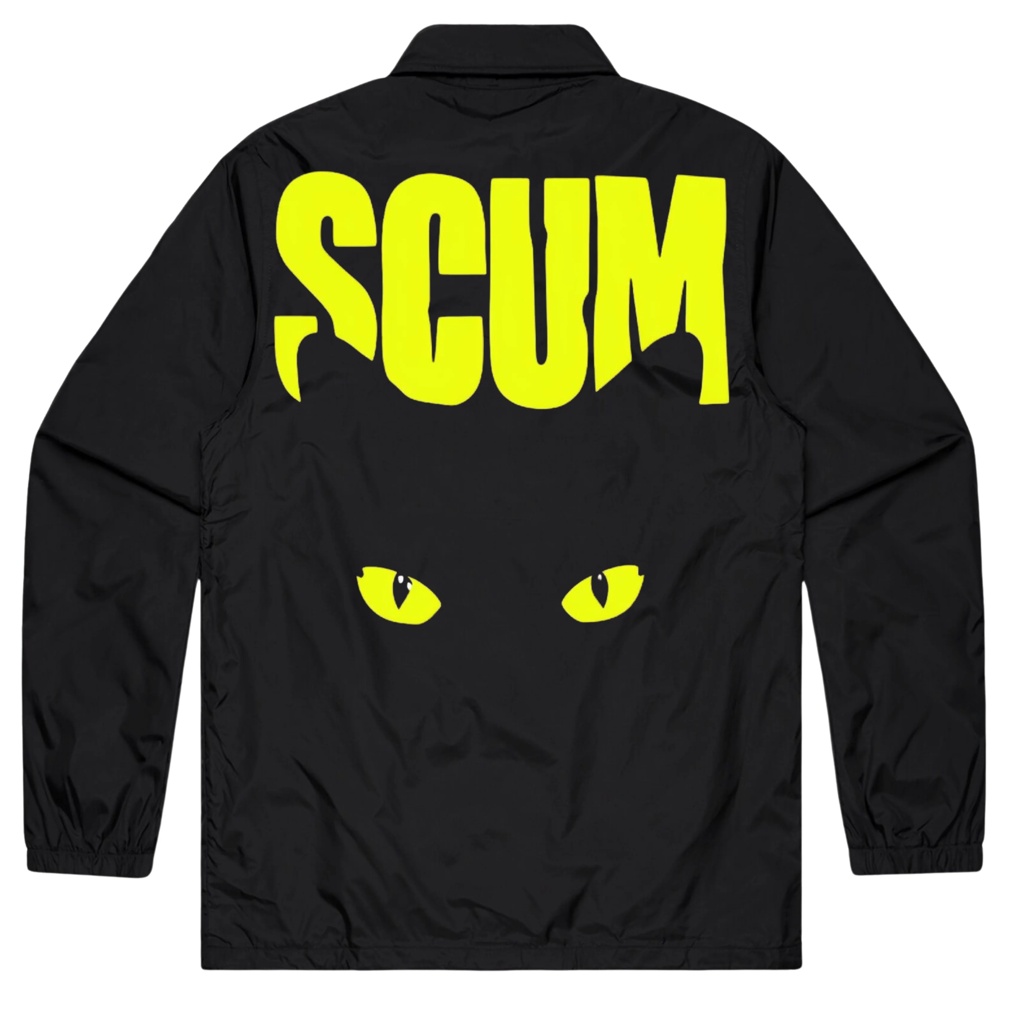 SCUM JINX COACH JACKET - BLACK
