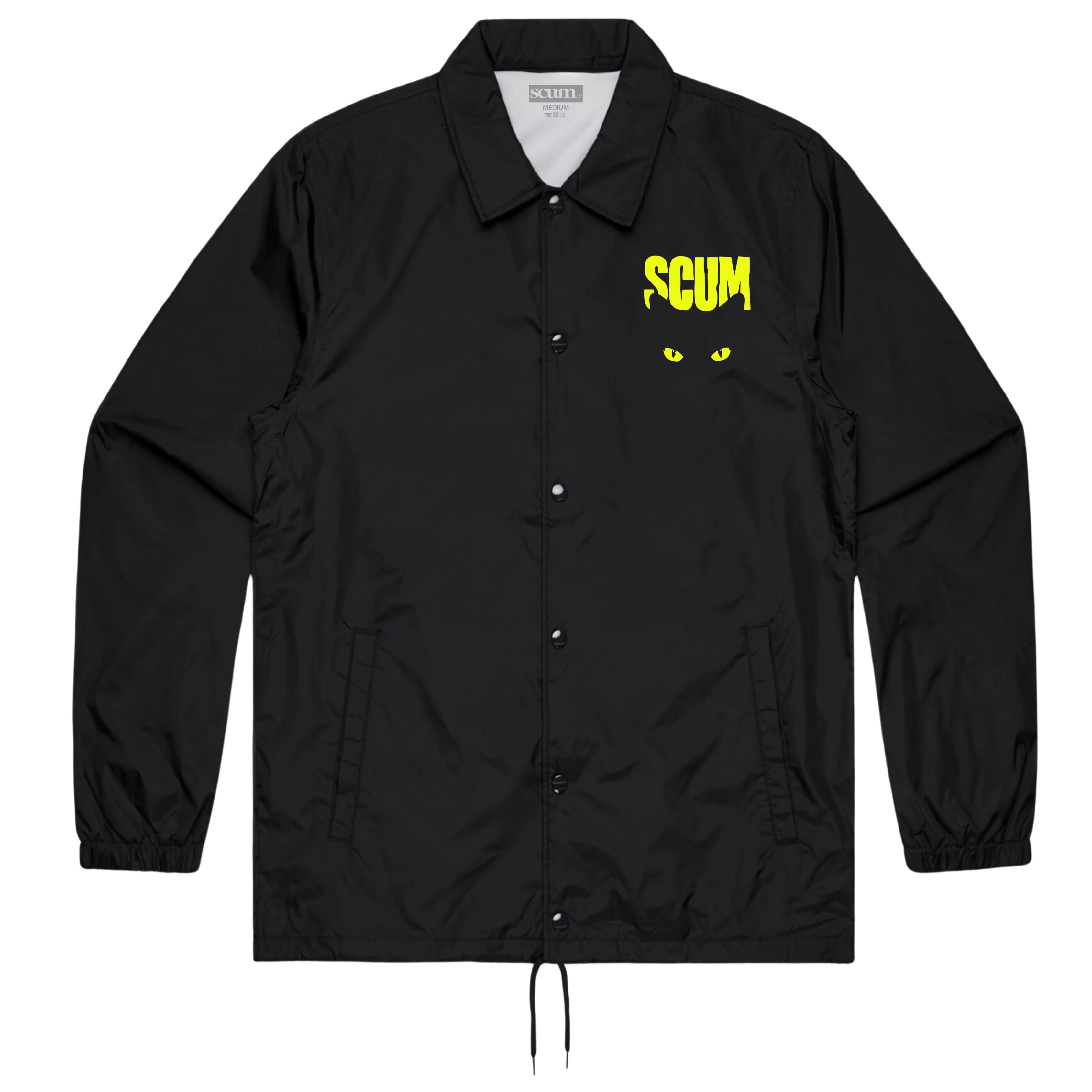 SCUM JINX COACH JACKET - BLACK - Image 2