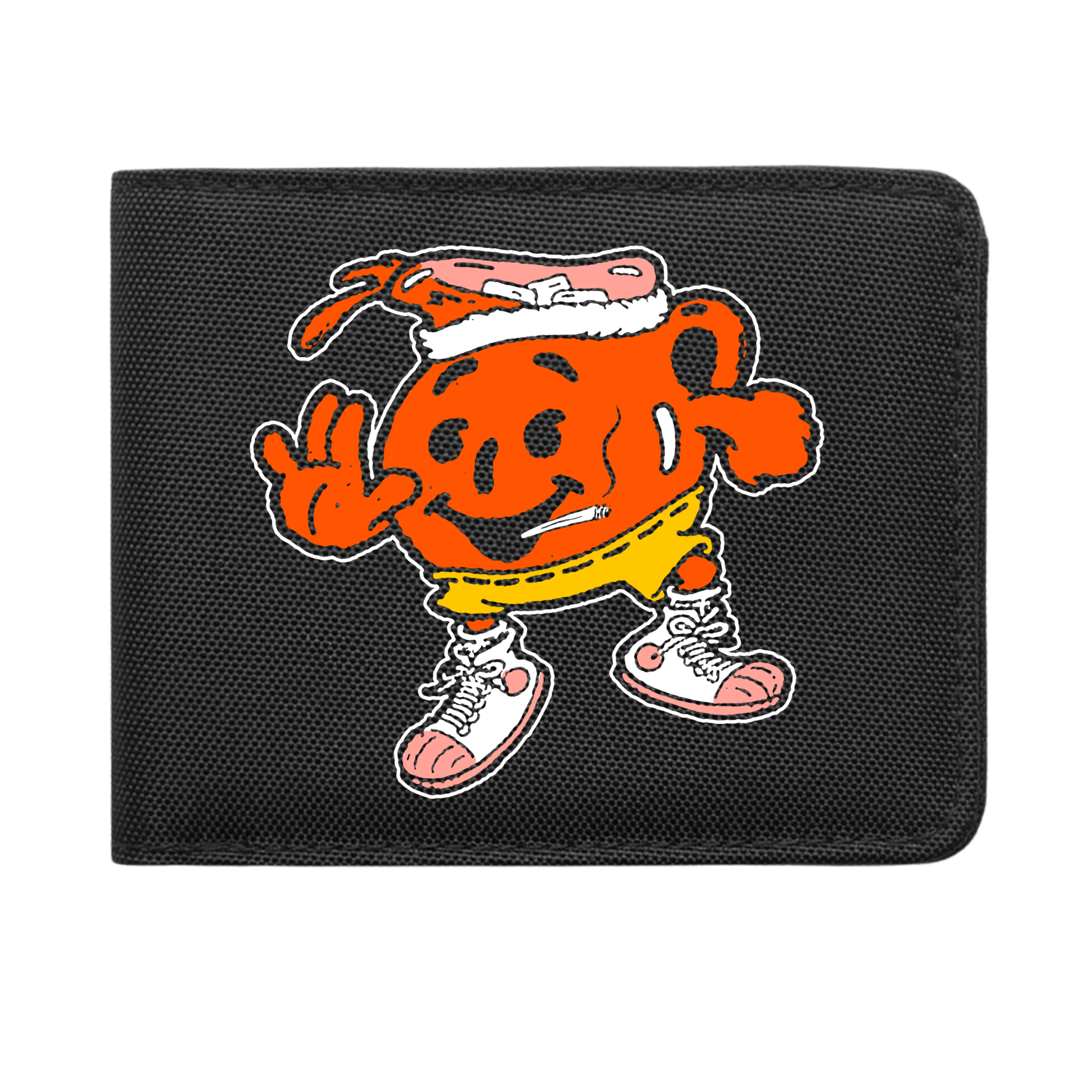 ACID RECYCLED FOLD WALLET - BLACK - Image 3