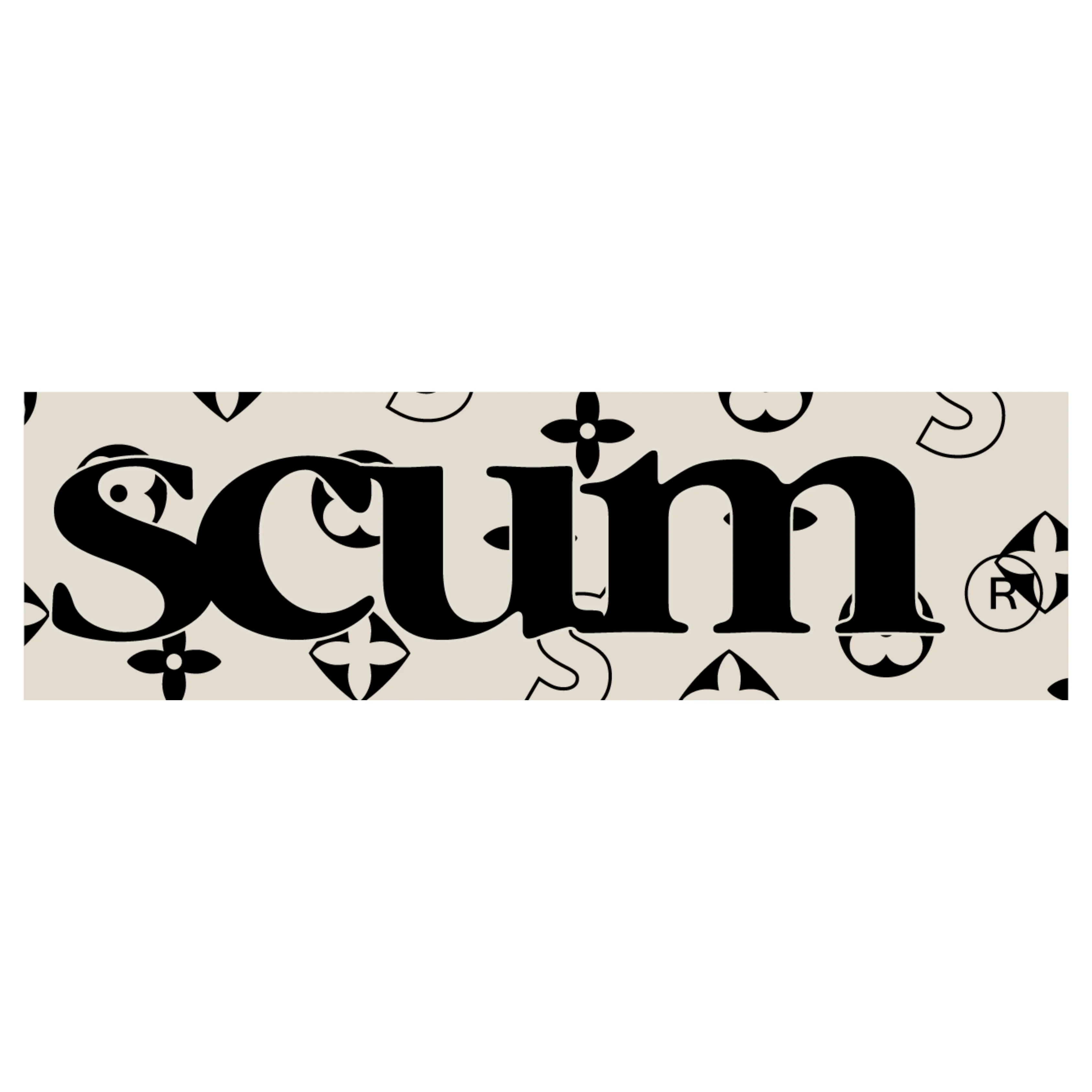 SCUM BOX LOGO NEEDAGRAM STICKER - Image 2