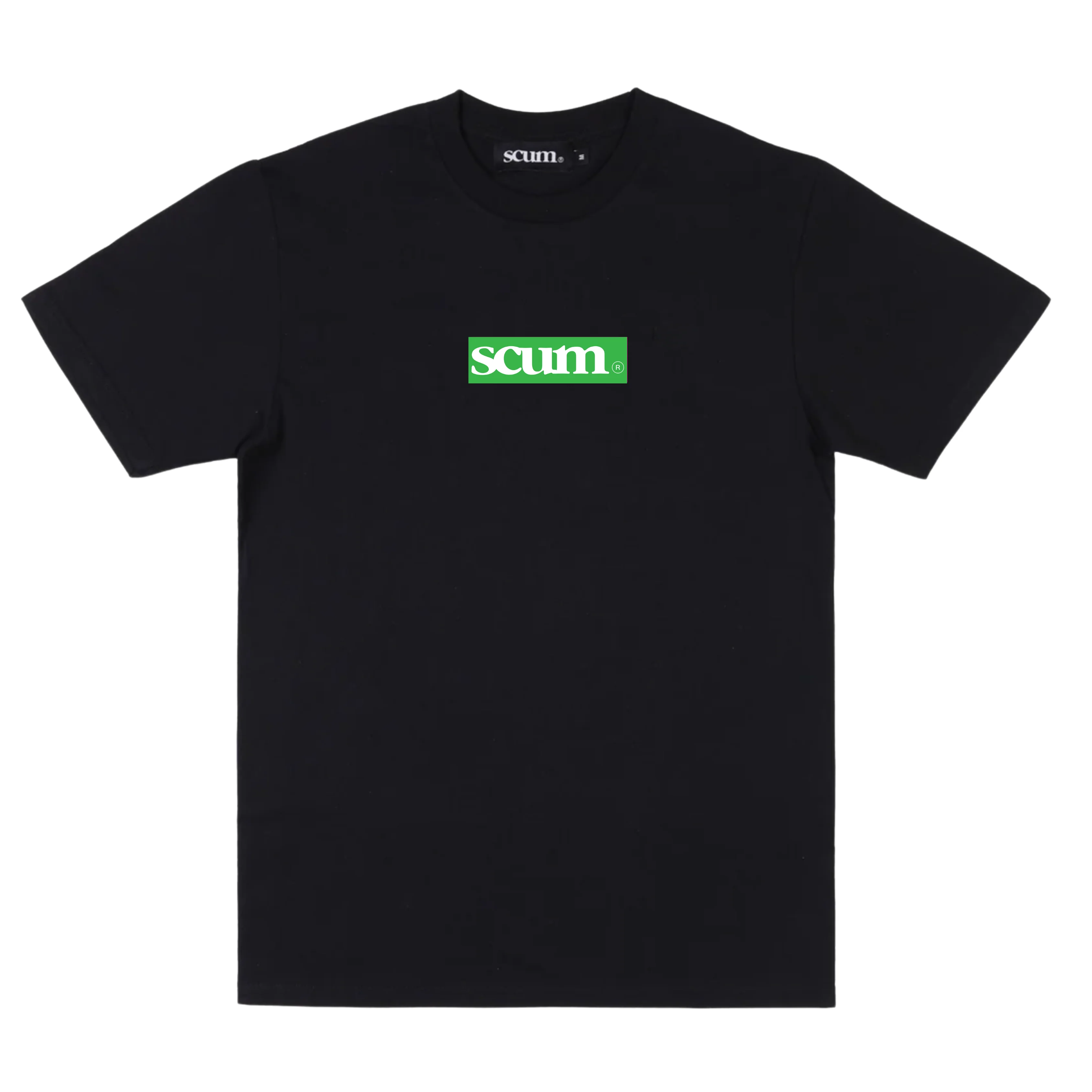 SCUM BOX LOGO T-SHIRT - BLACK - Image 2