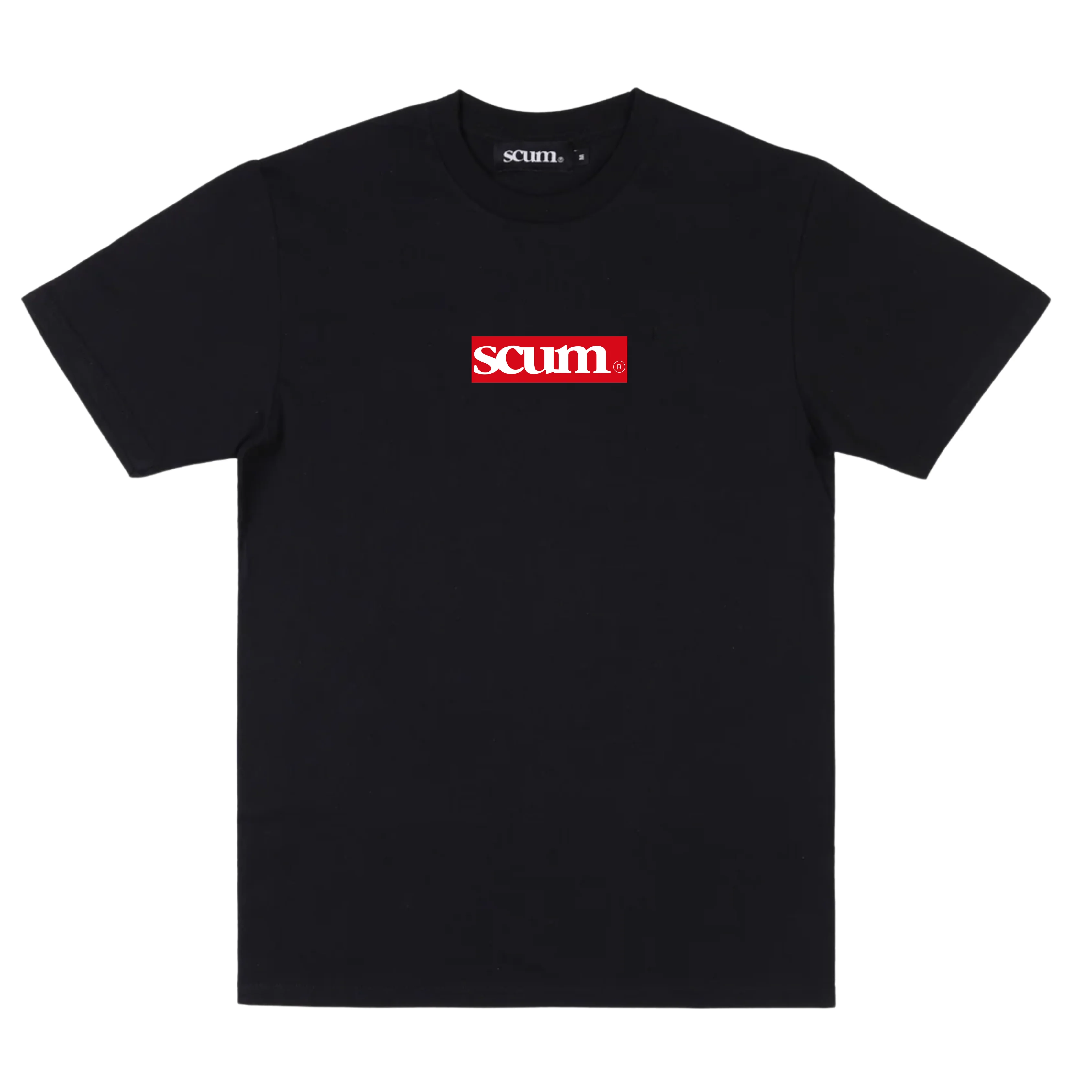 SCUM BOX LOGO T-SHIRT - BLACK - Image 3
