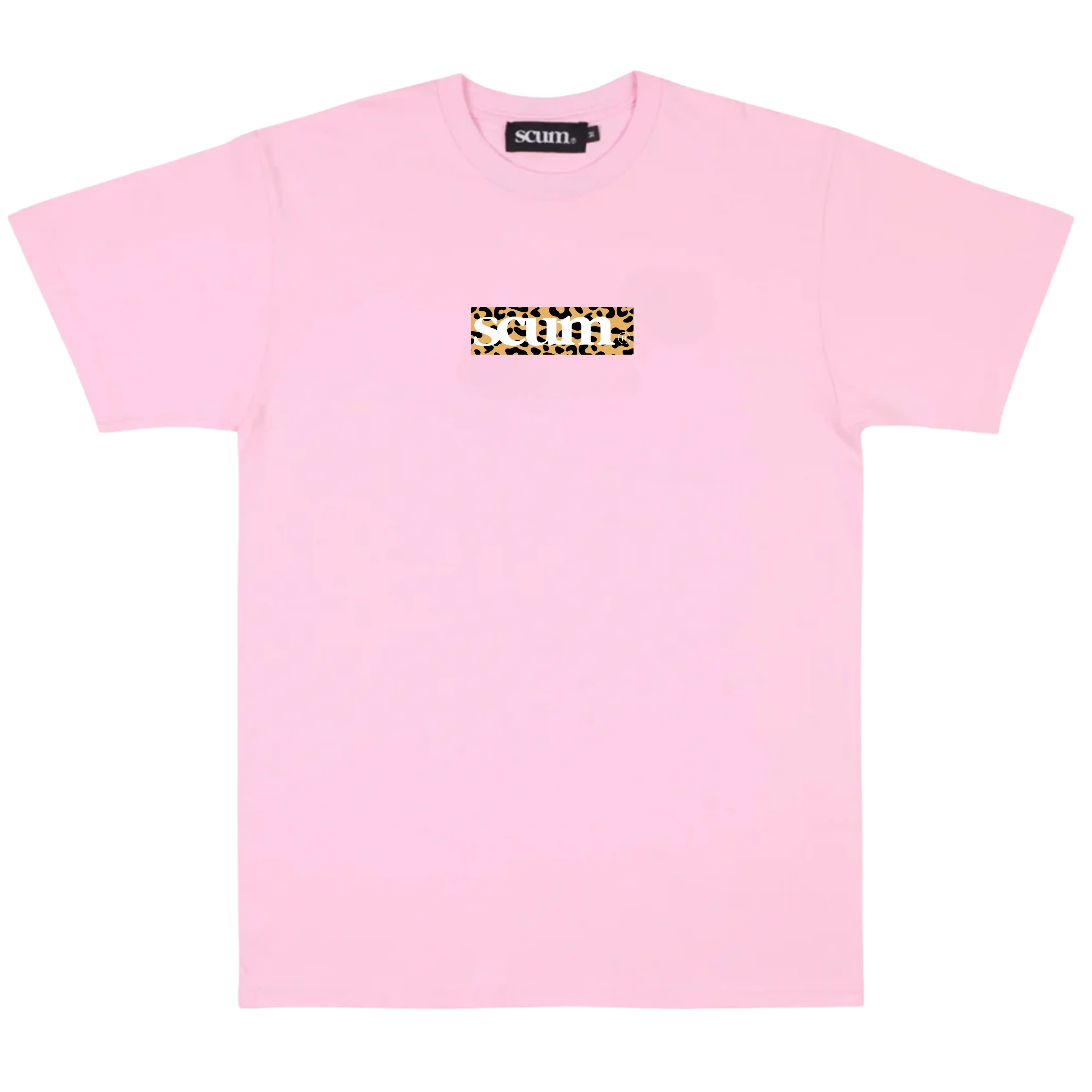 SCUM LEOPARD PRINT BOX LOGO T-SHIRT - Image 4