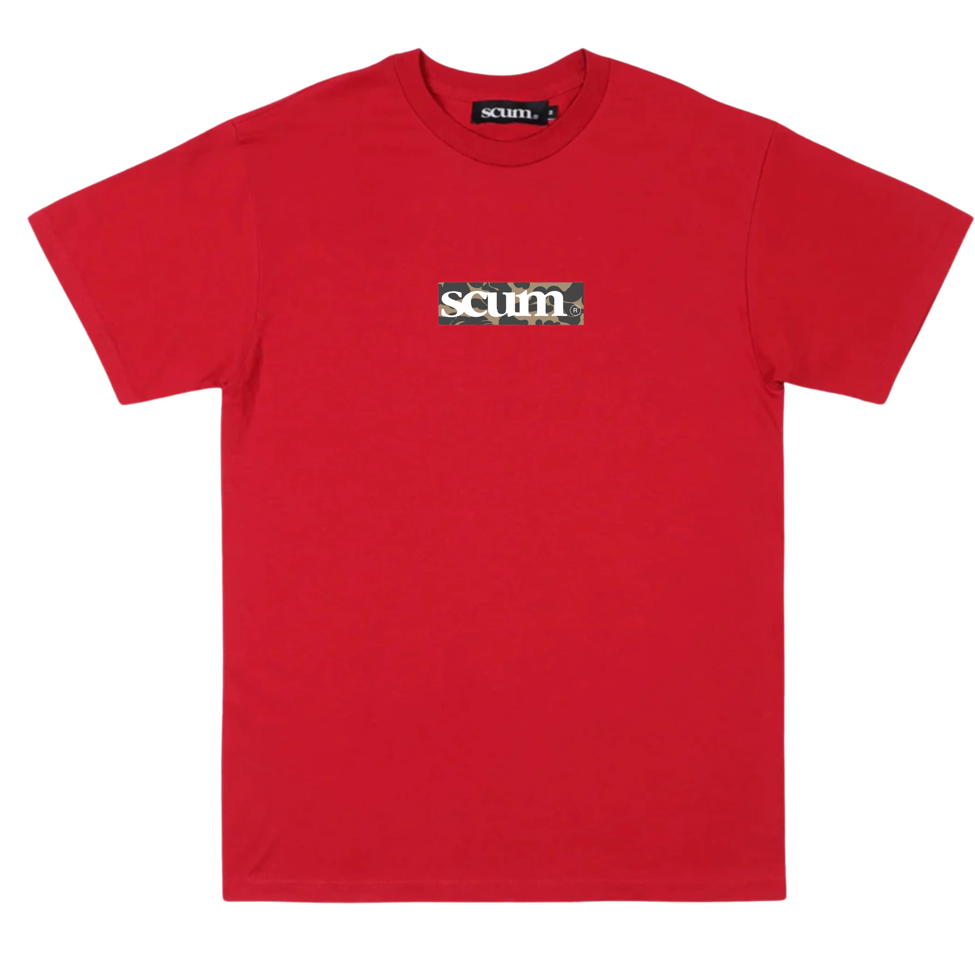 SCUM CAMO BOX LOGO T-SHIRT - Image 3