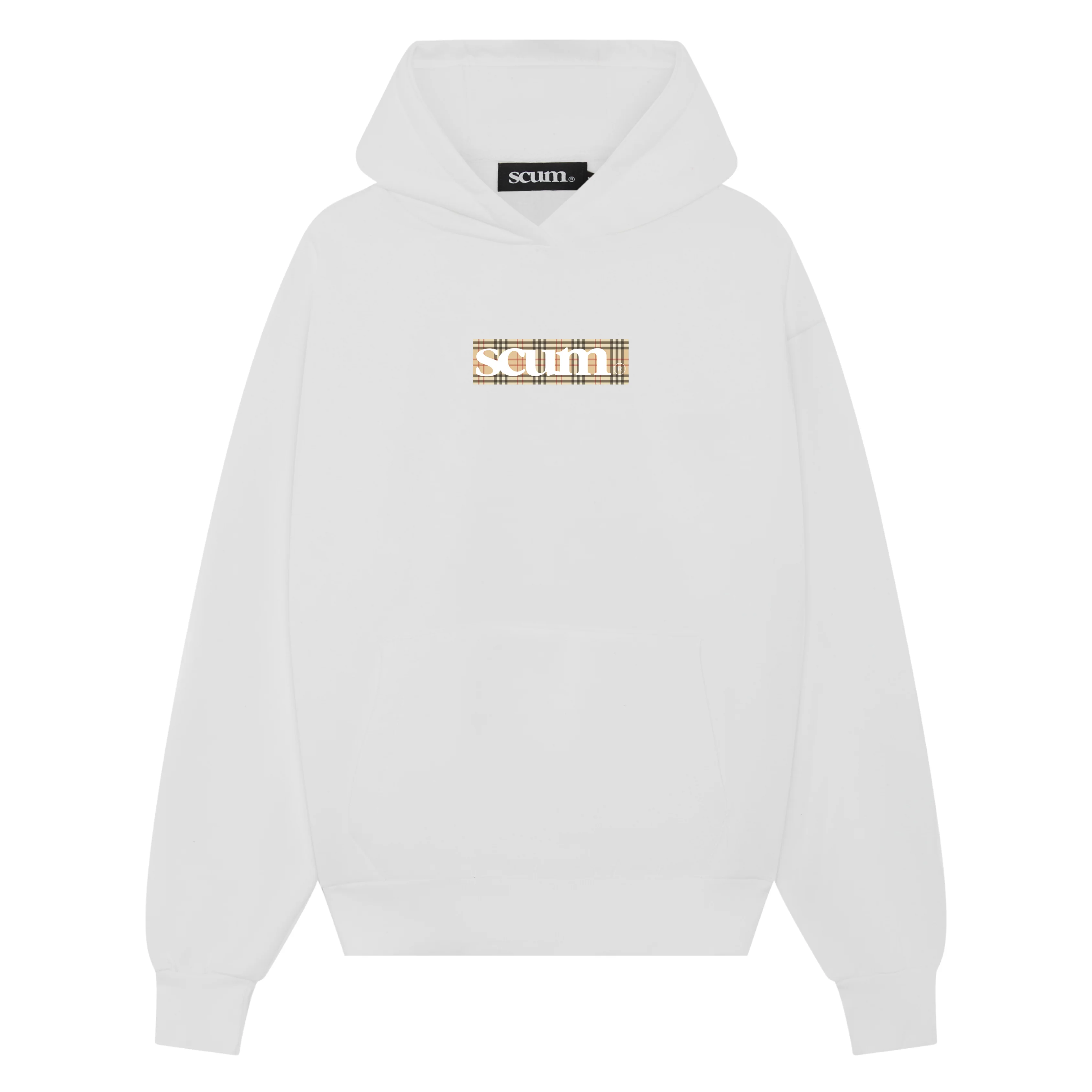 SCUM CHAV BOY BOX LOGO HOODIE - Image 4