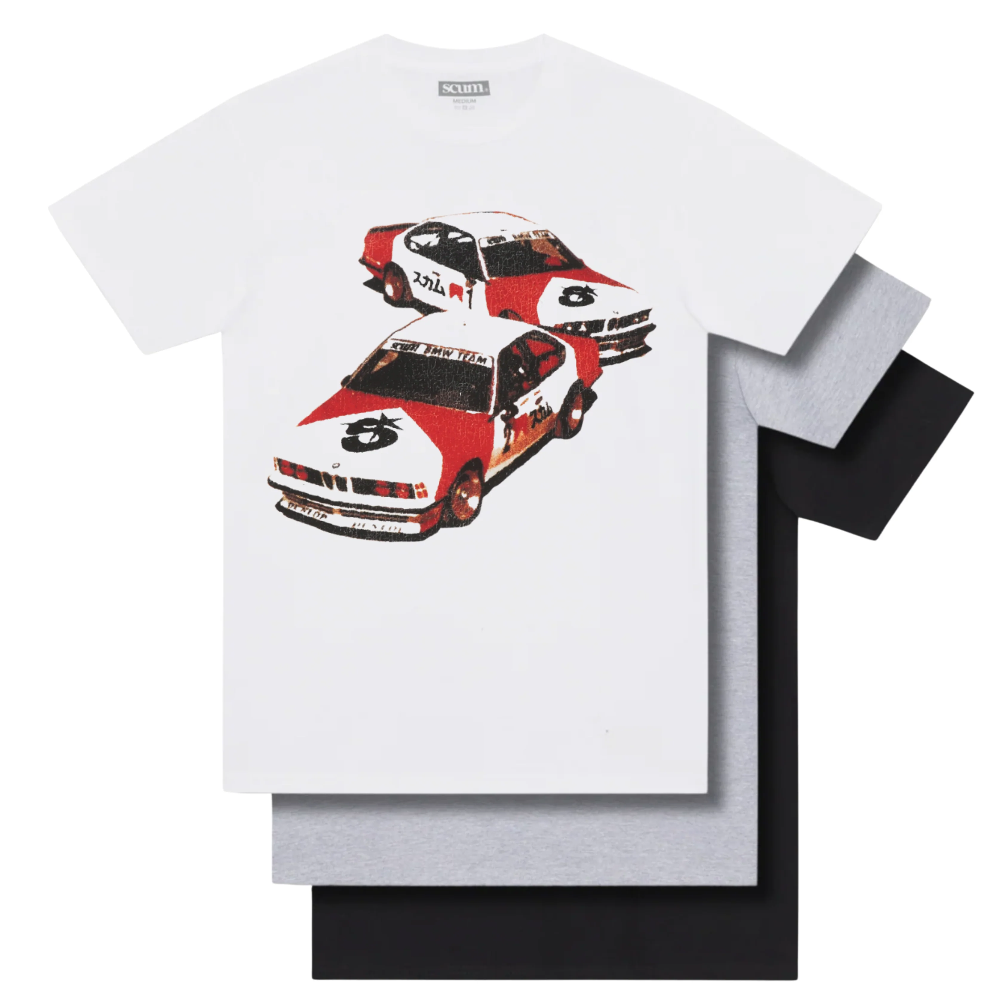 SCUM CLASICO 3 PACK T-SHIRTS