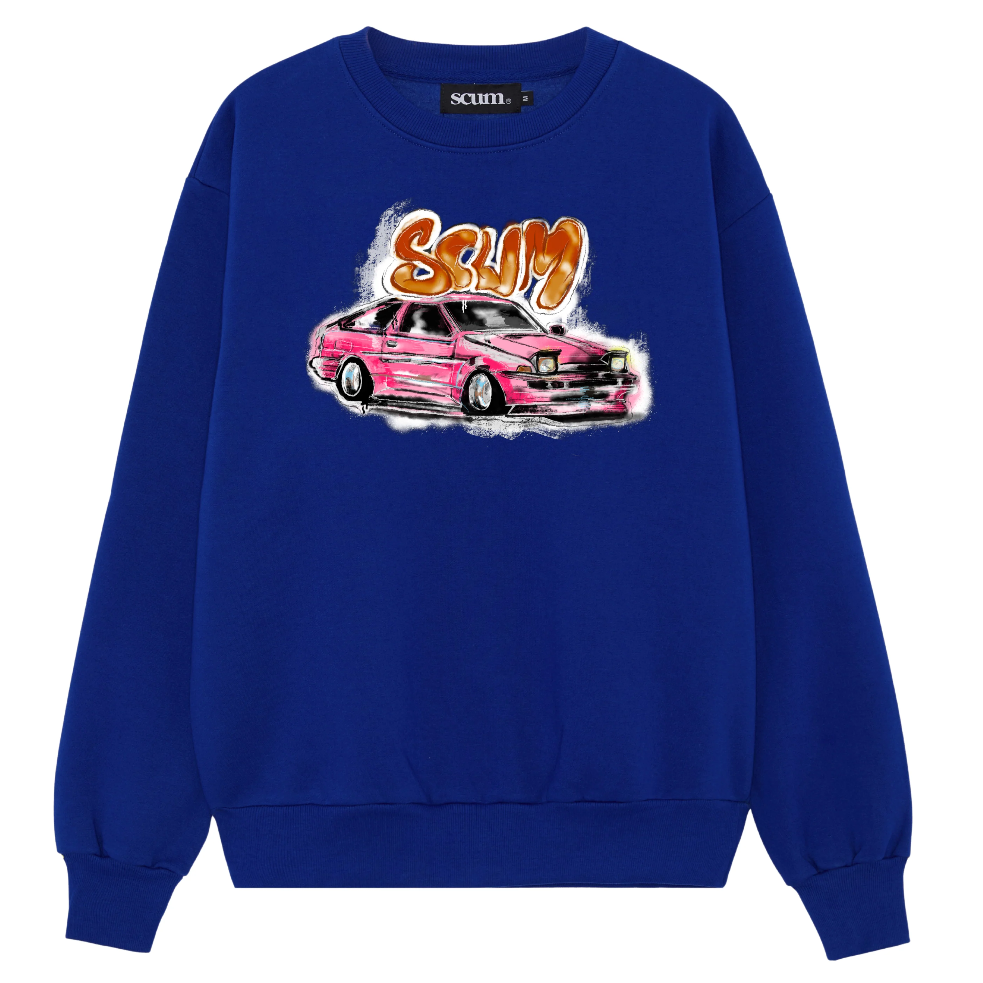 SCUM DRAWN AE86 CREW SWEATSHIRT - Image 2