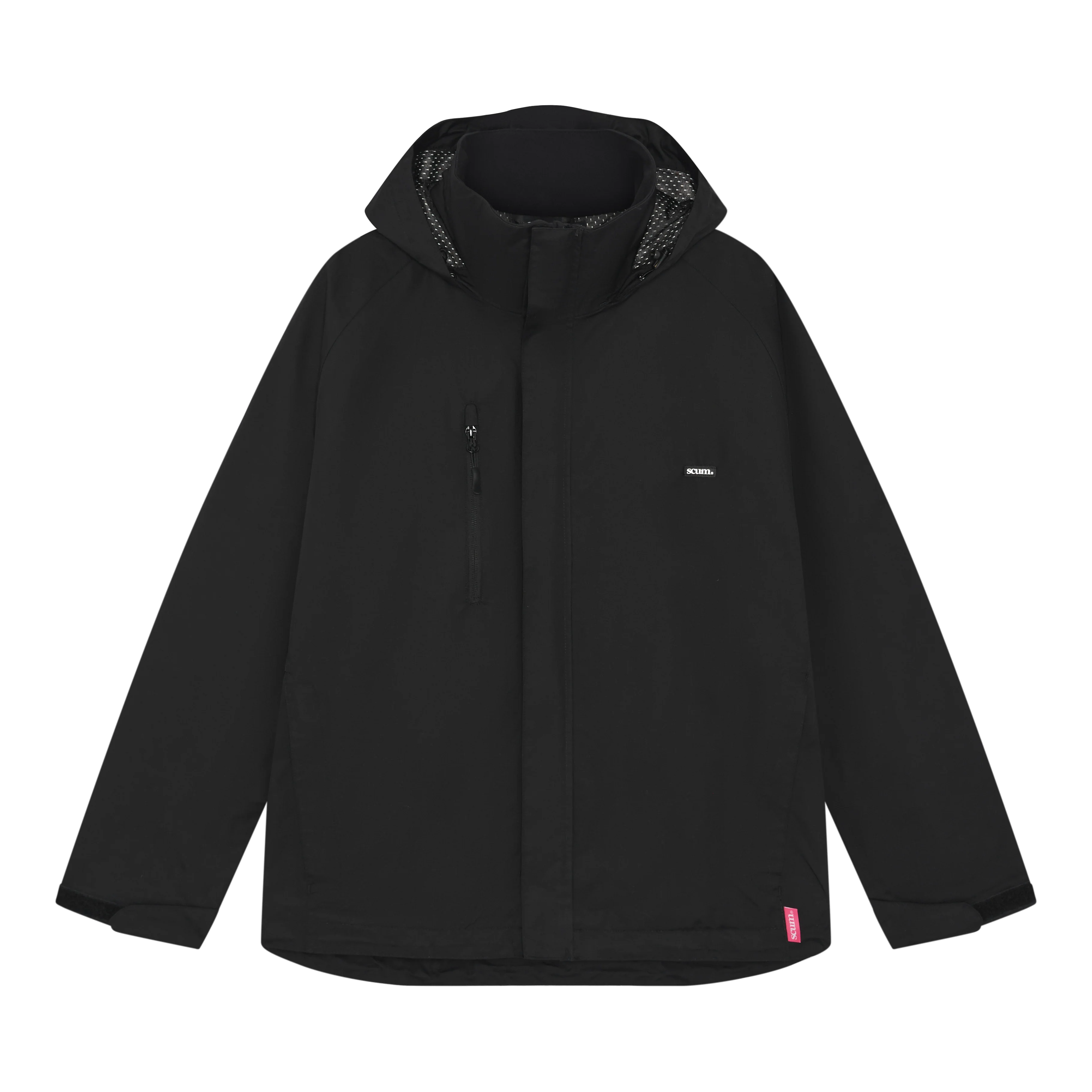 SCUM HYDRAPLUS JACKET - BLACK