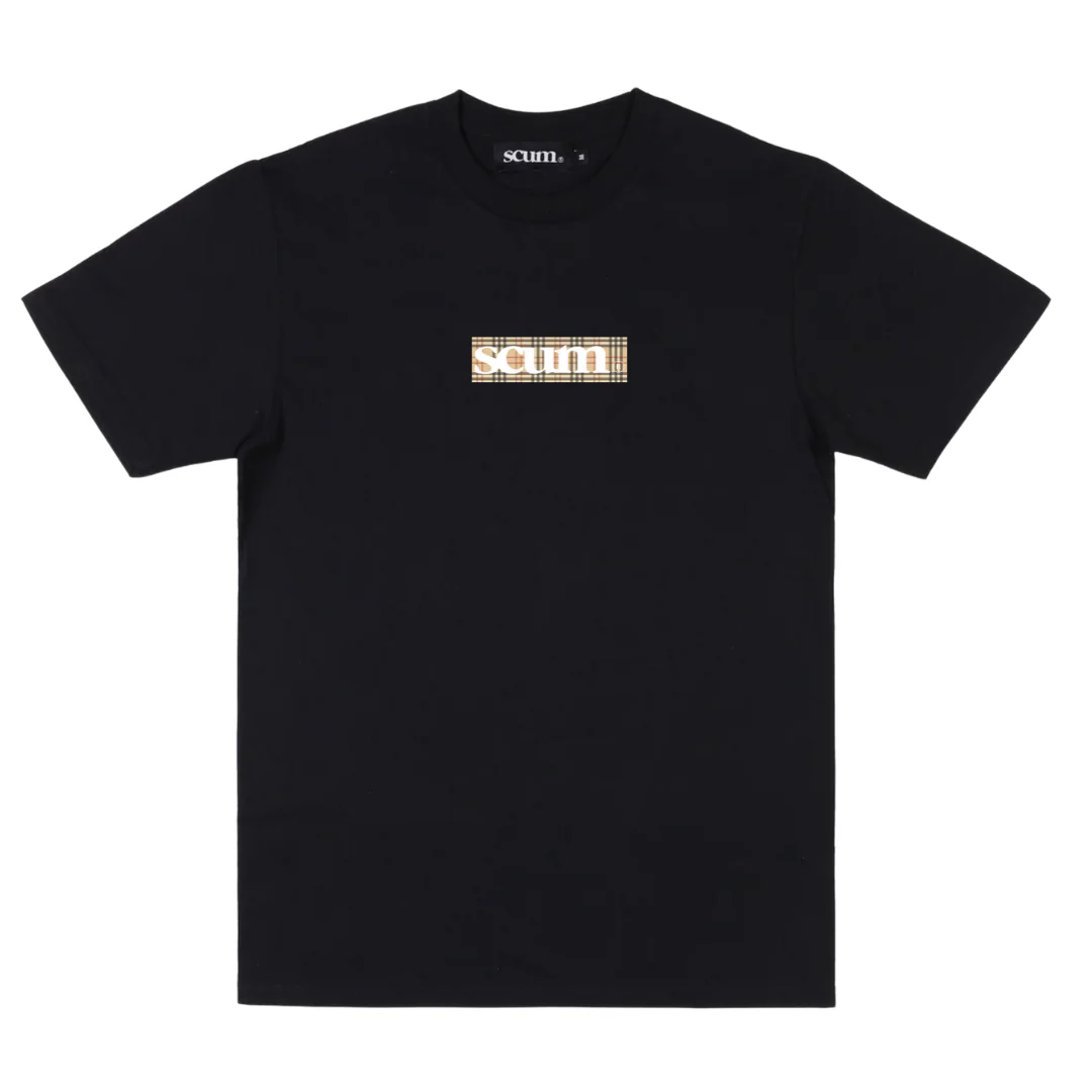 SCUM CHAV BOY BOX LOGO T-SHIRT - Image 4