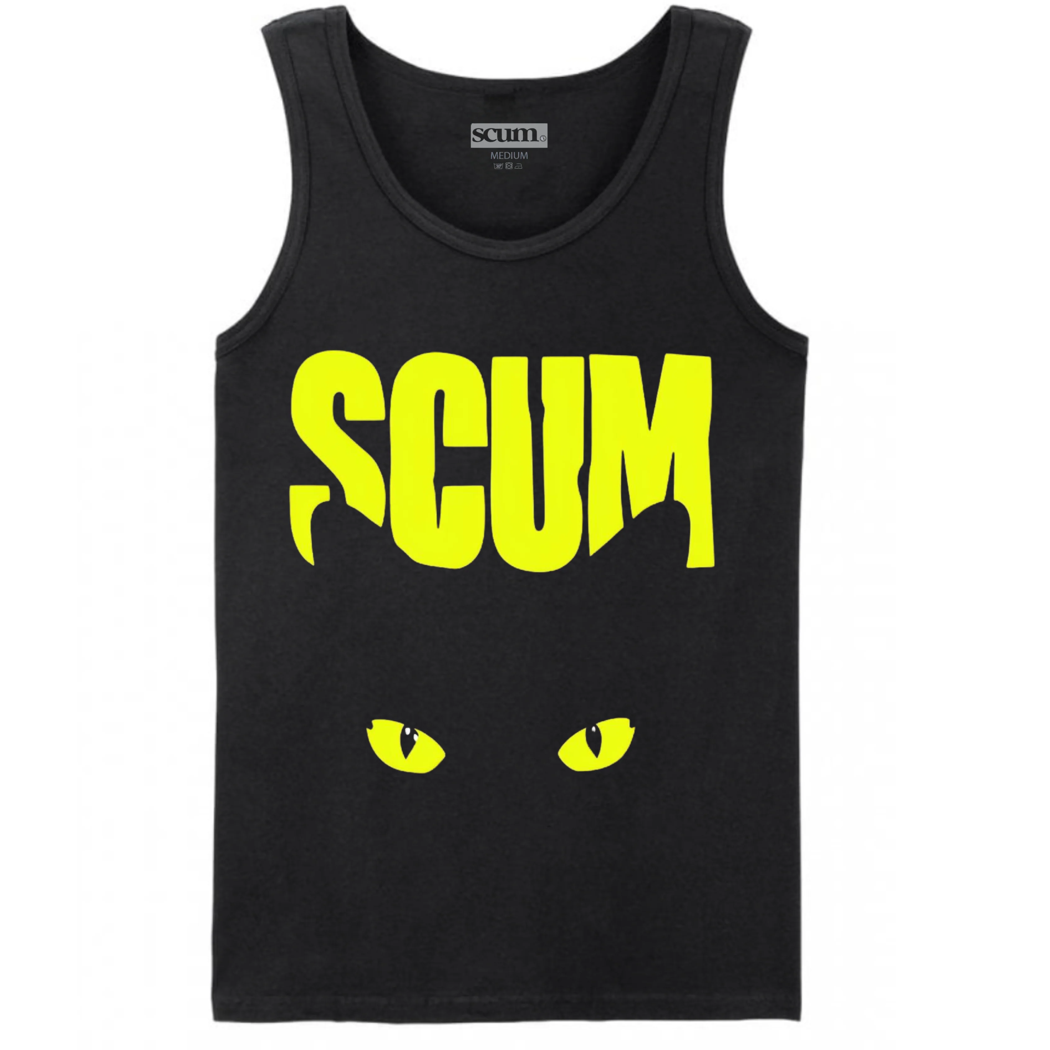 SCUM JINX TANK TOP - BLACK