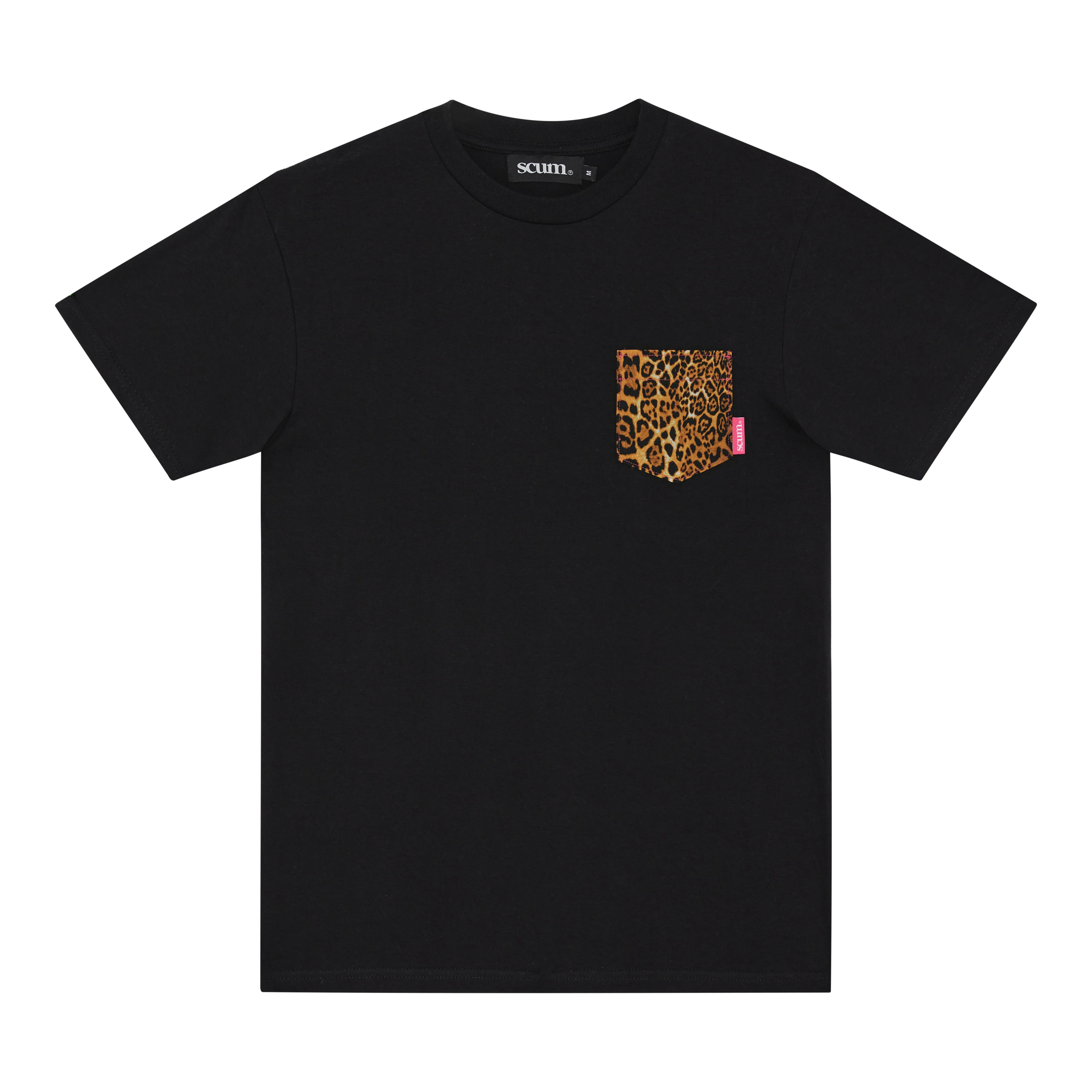 SCUM LEOPARD PRINT POCKET T-SHIRT - Image 2