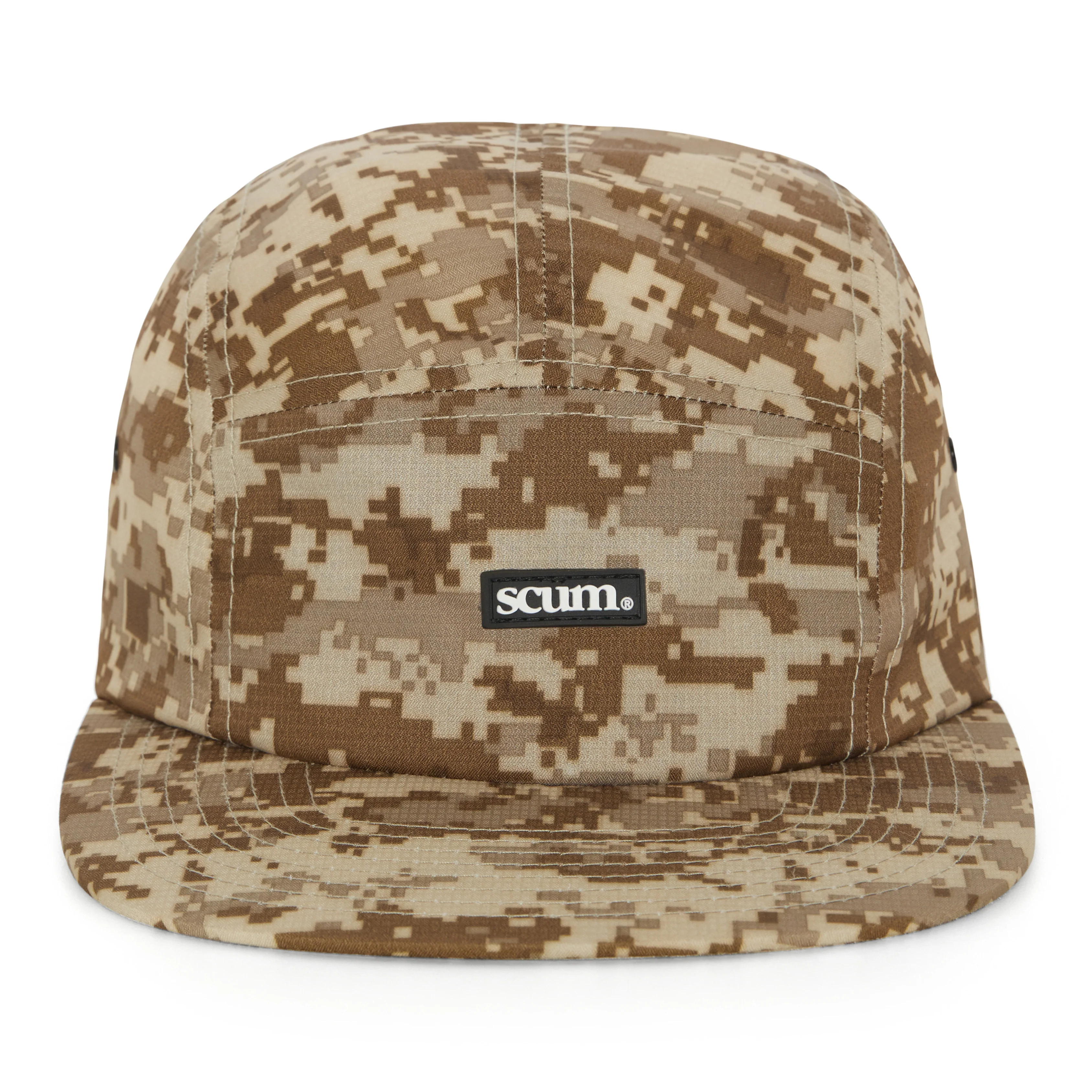 SCUM 5 PANEL DIGTAL CAMO CAP
