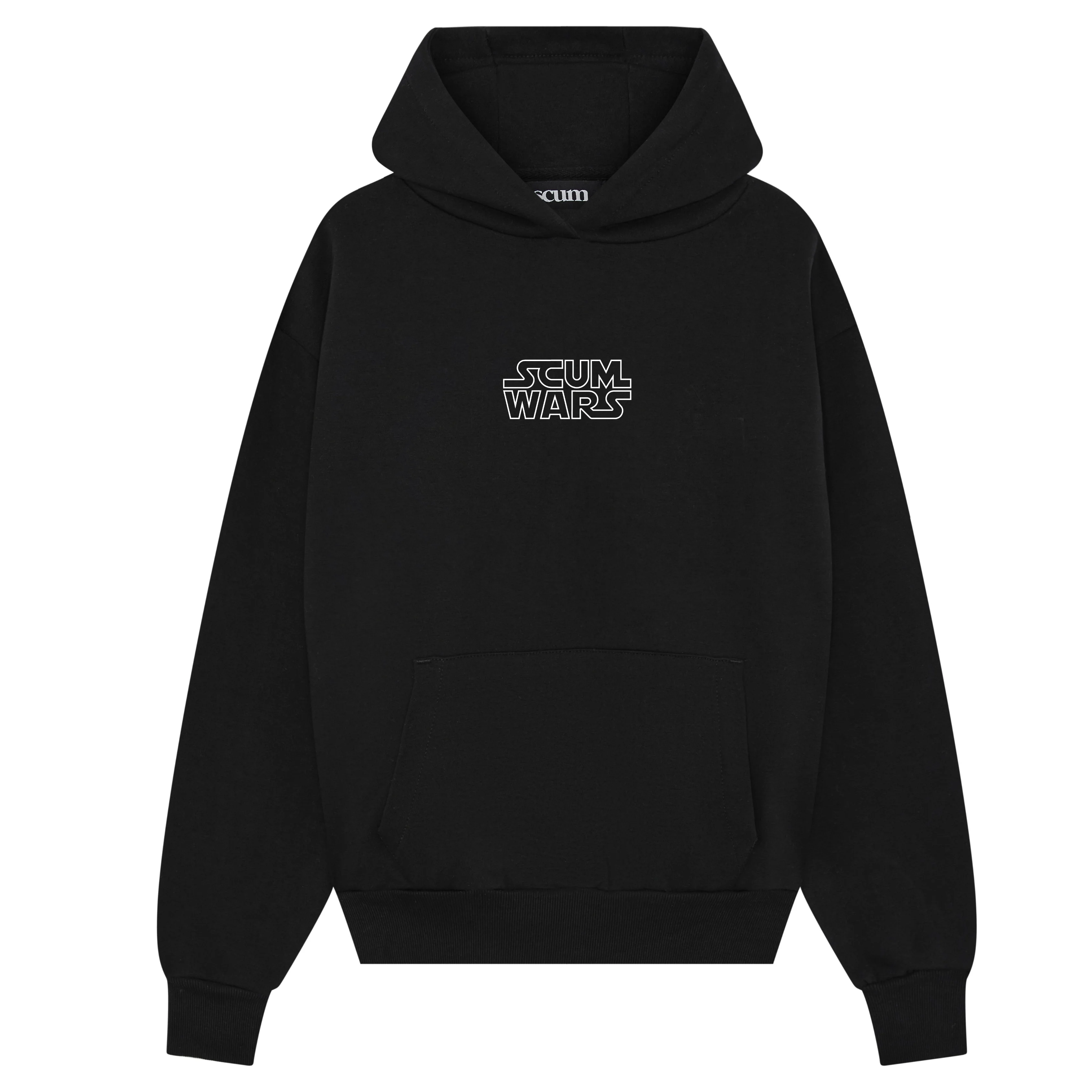 SCUM NOT SEEN IT HOODIE - BLACK - Image 2