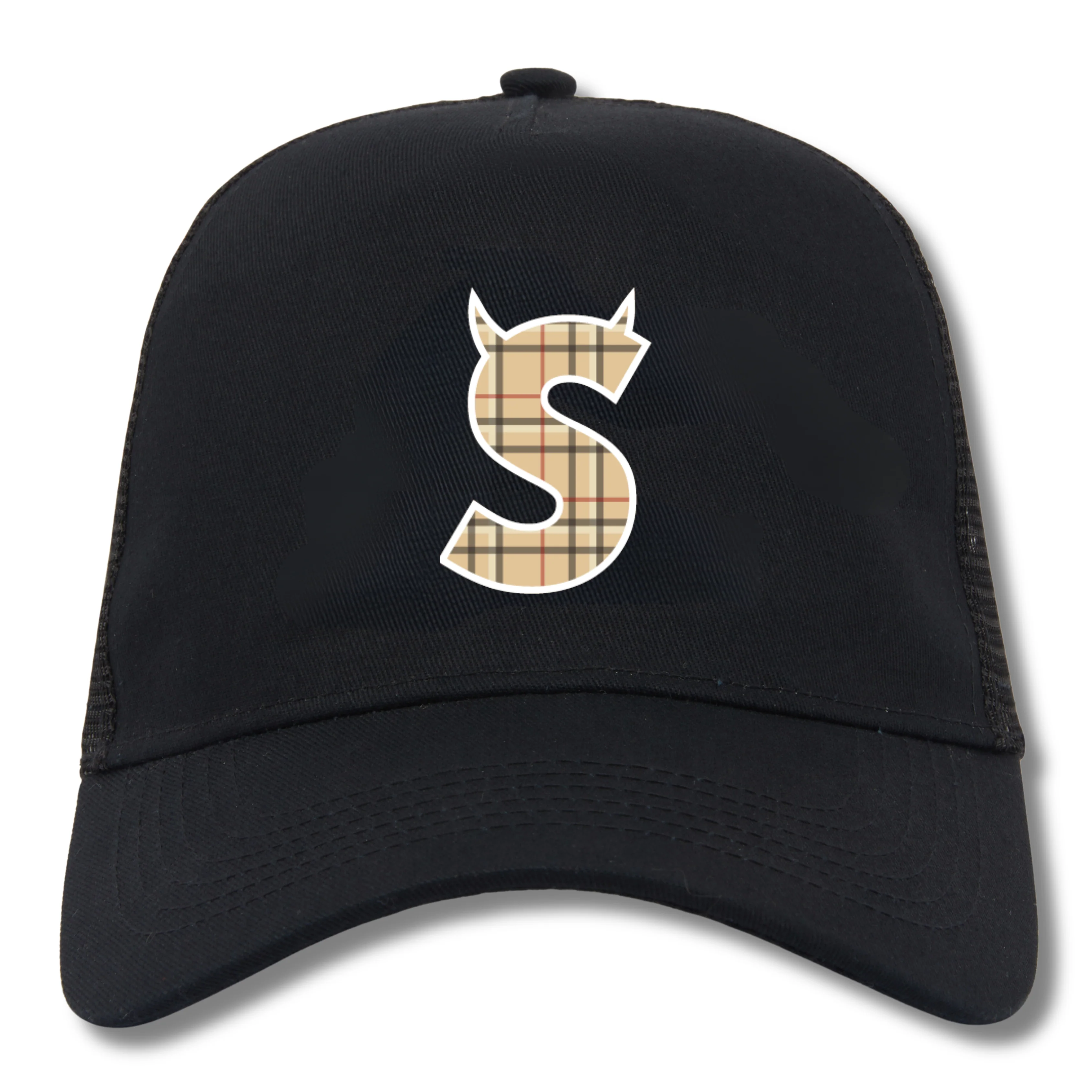 S DIABLO CHAV PRINT CAP - BLACK
