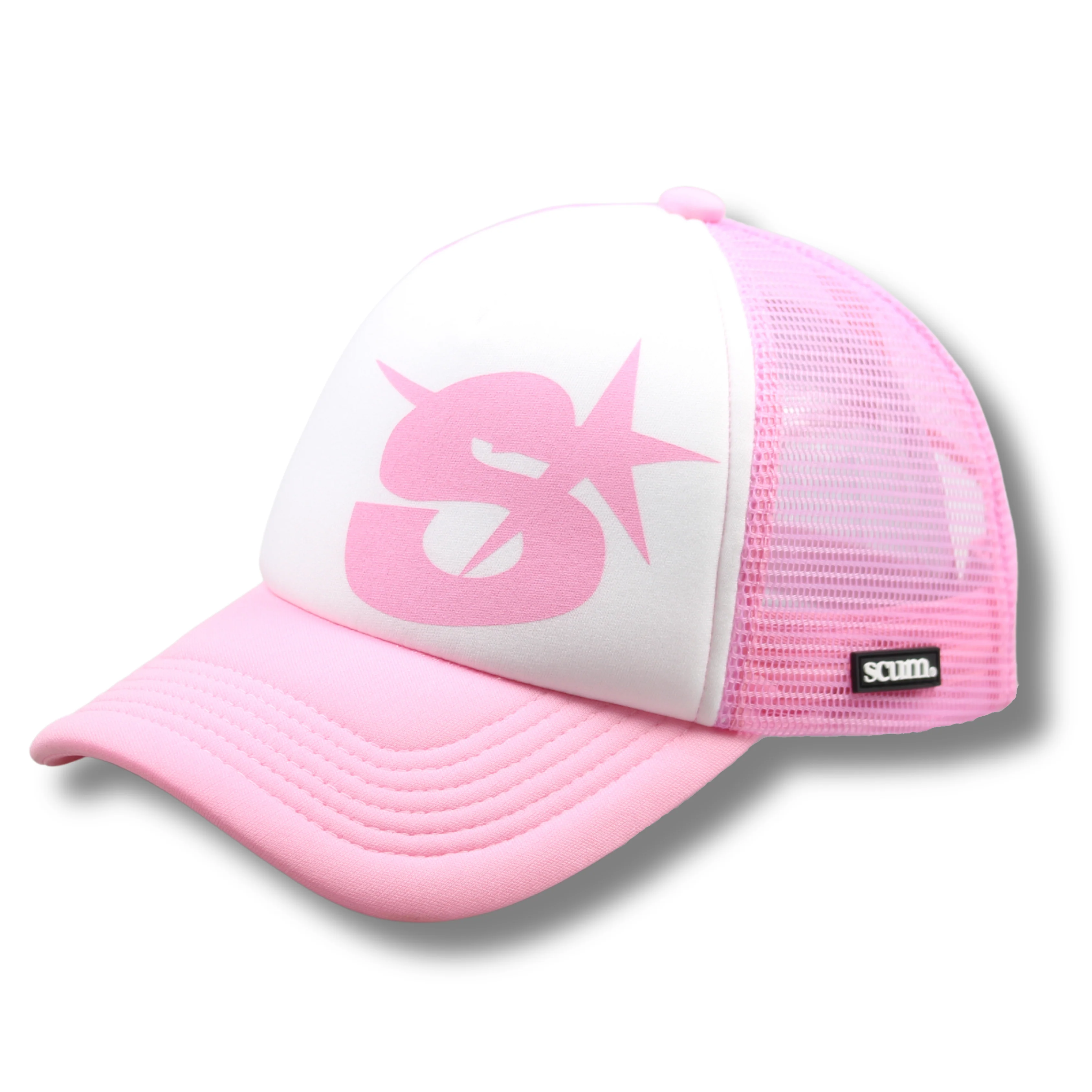 SCUM S STAR FOAM CAP - PINK - Image 2