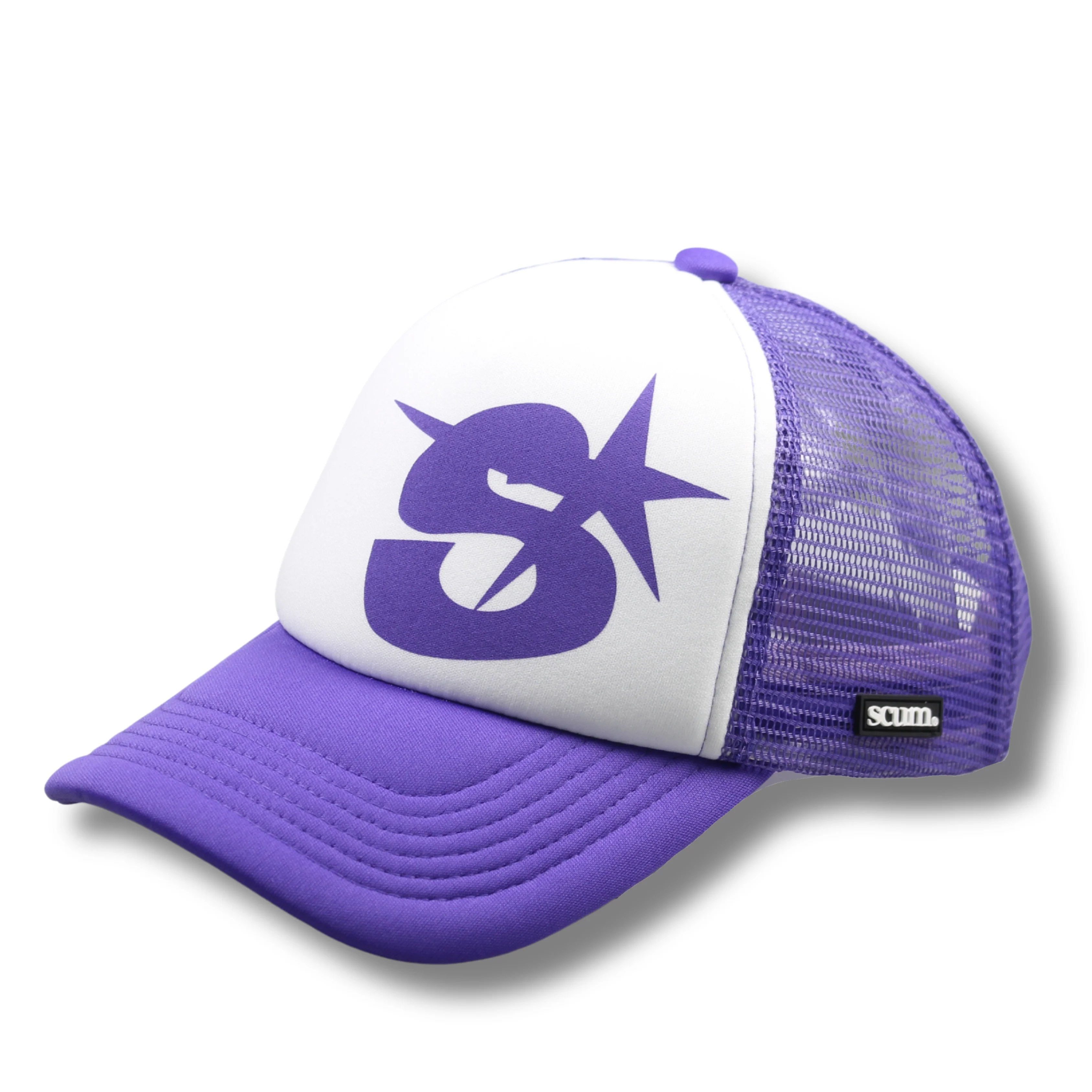 SCUM S STAR FOAM CAP - PURPLE - Image 2