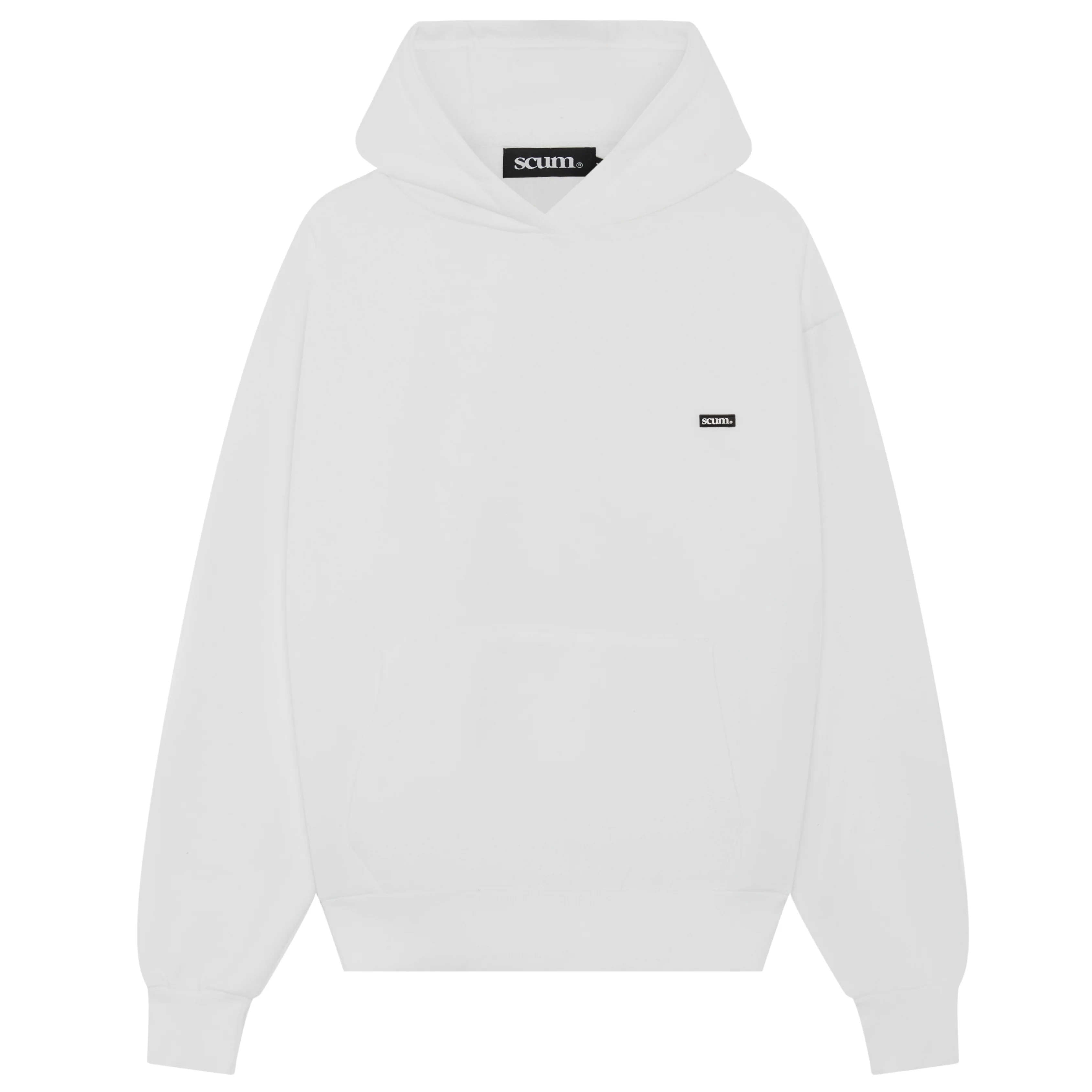 SCUM SMALL BOX LOGO HOODIE - Image 4