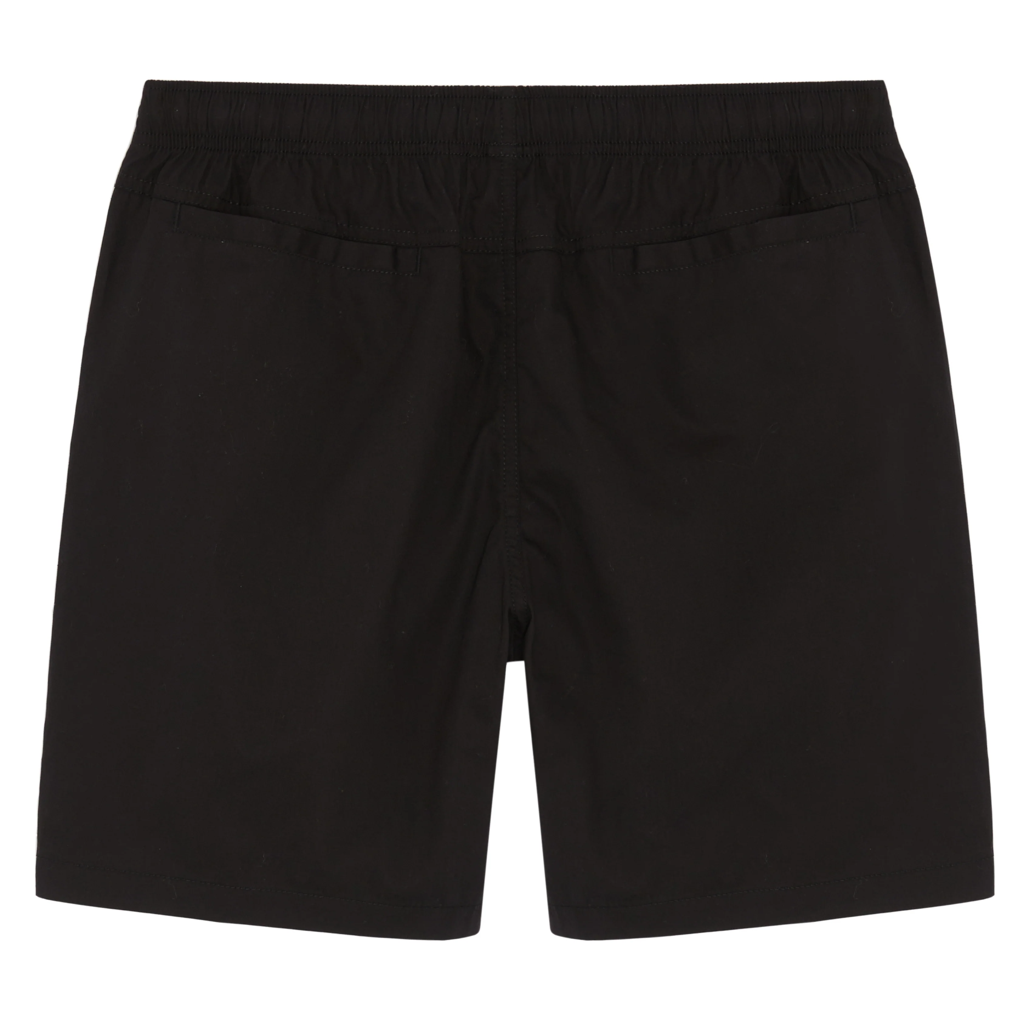 SCUM EMBROIDERED TRUE LOGO SUMMER BEACH SHORT - BLACK - Image 2
