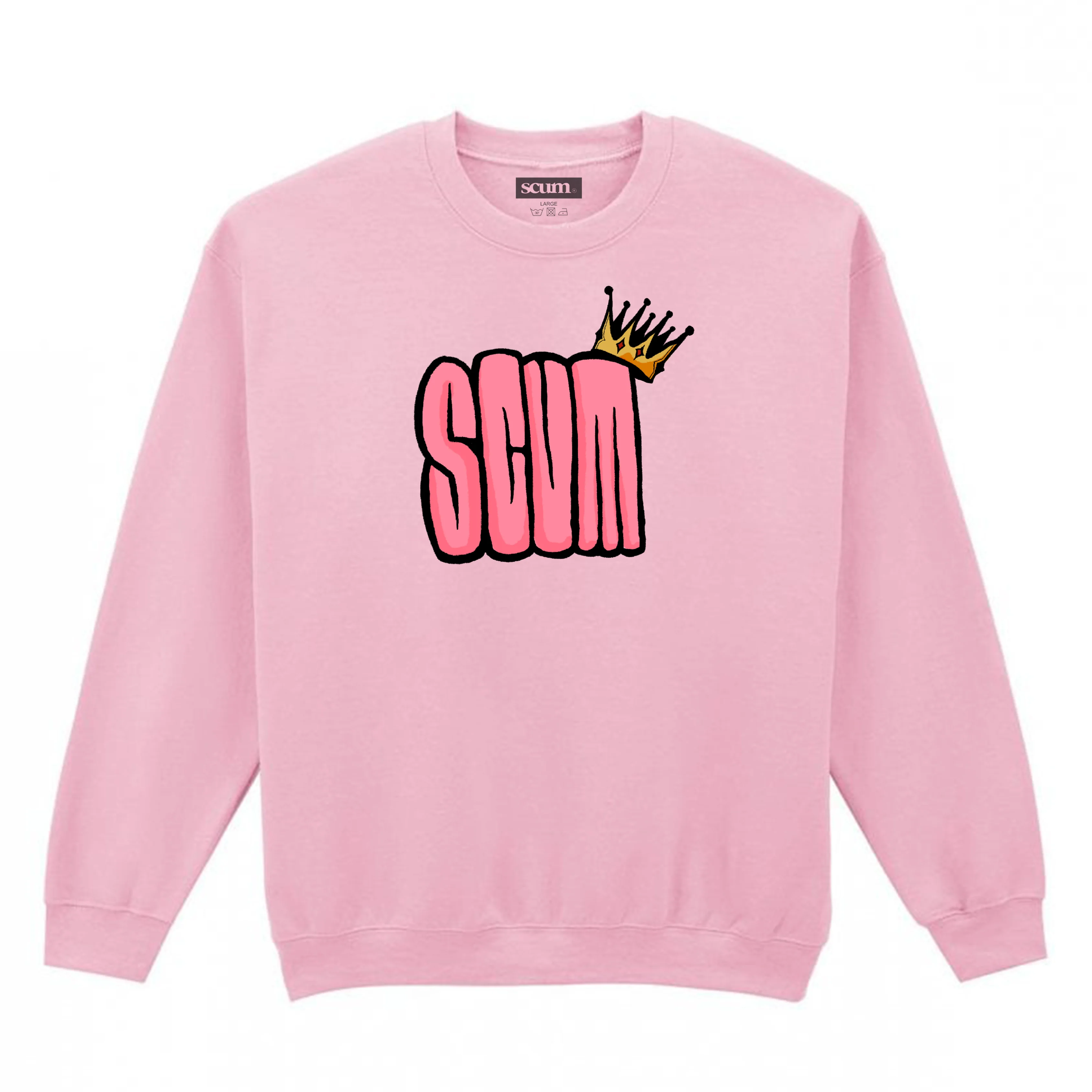 SCUM KING CREW SWEATSHIRT - Image 2