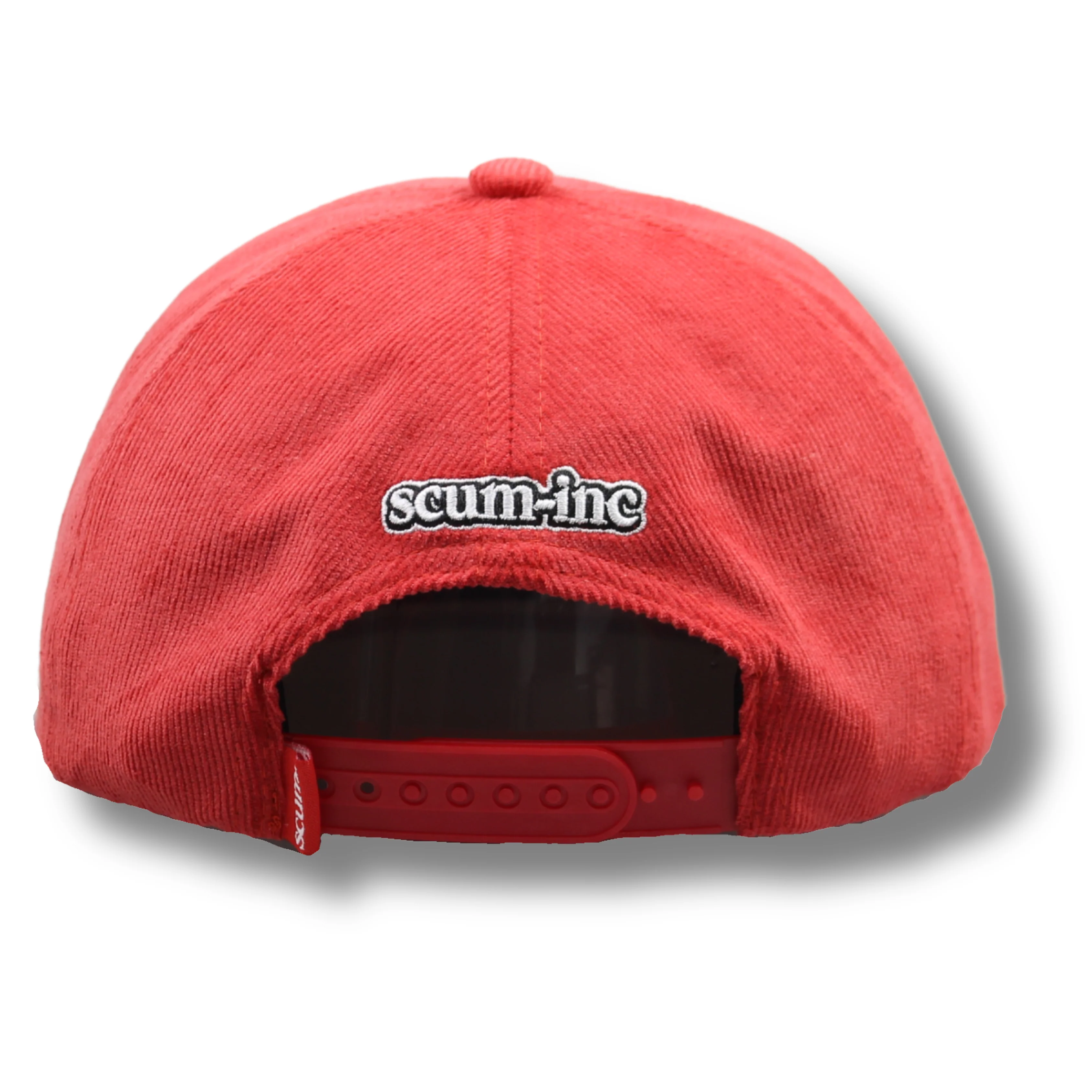 SCUM STAR EMBROIDERED CAP - RED - Image 2