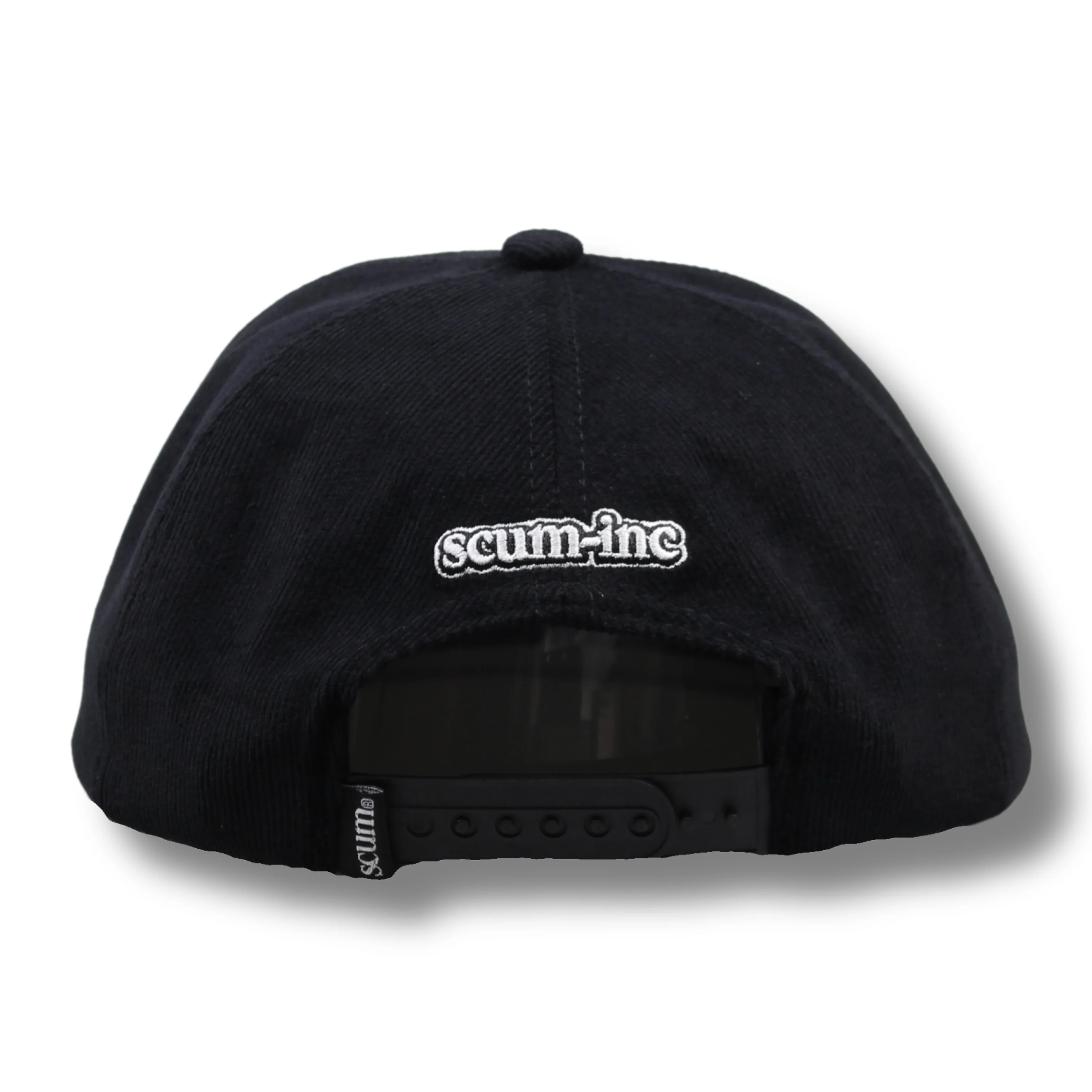 SCUM STAR EMBROIDERED CAP - BLACK - Image 4