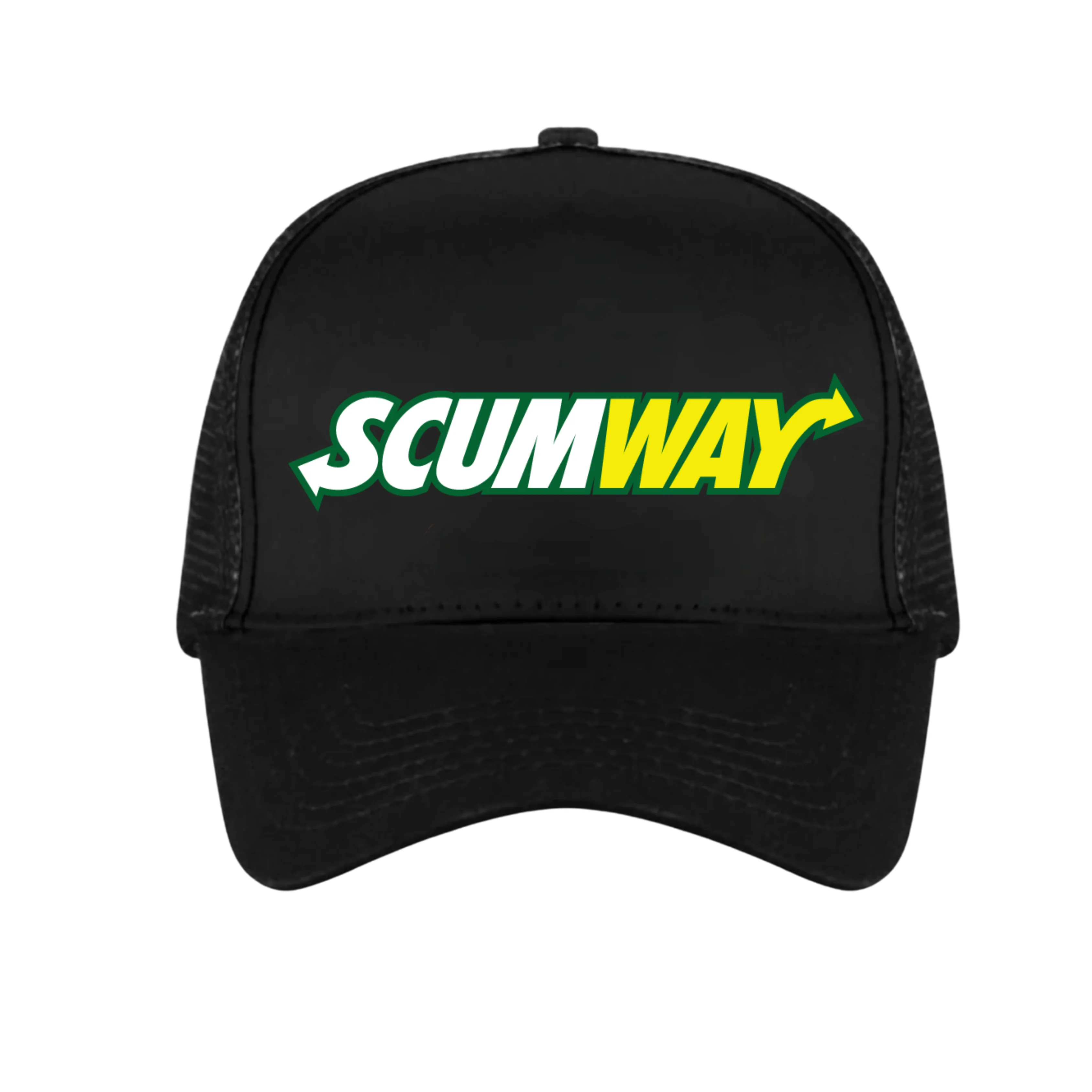 SCUMWAY CAP - BLACK