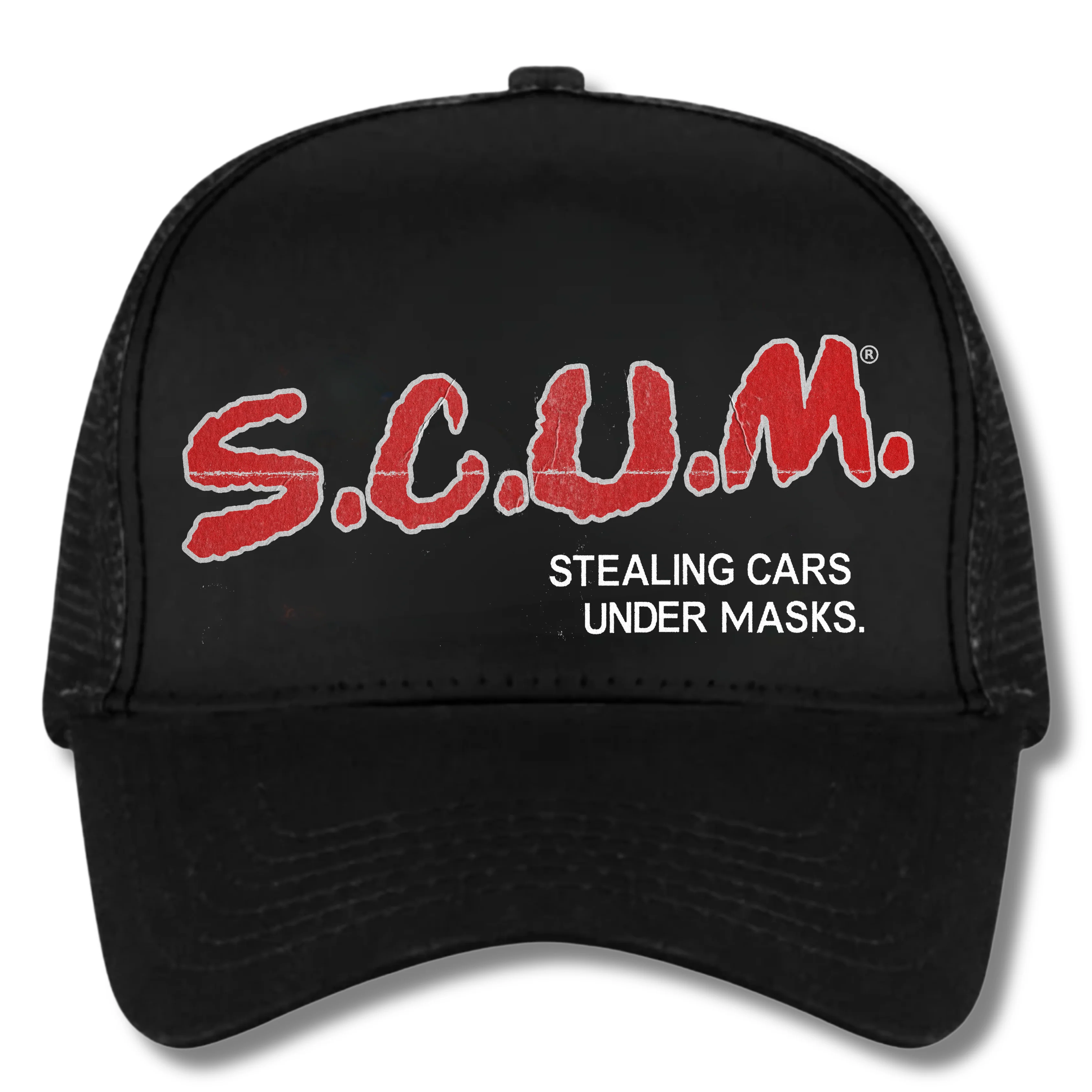 STEALING CARS UNDER MASKS CAP - BLACK