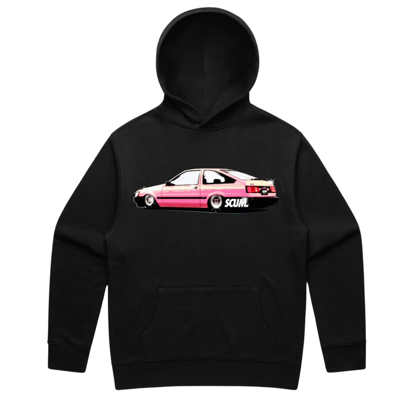 AE86 HOOD - BLACK