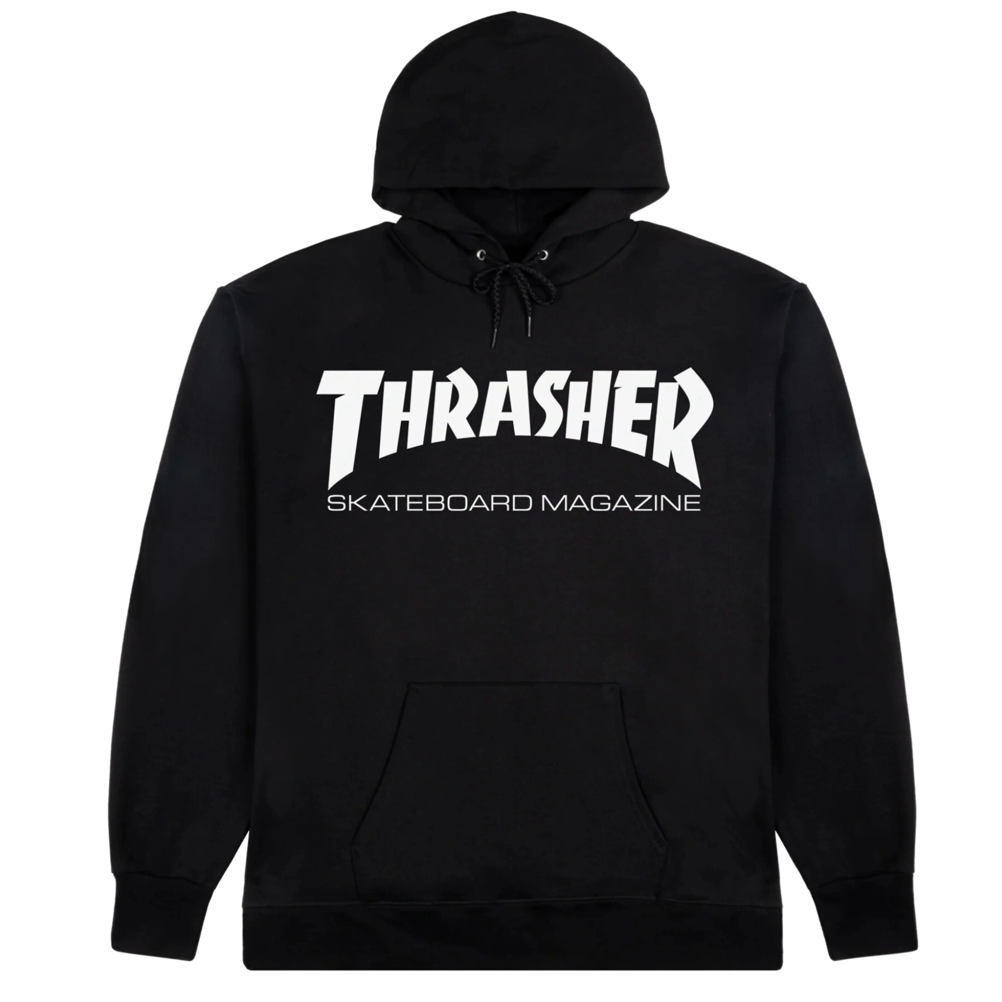 THRASHER SKATE MAG PULLOVER HOODIE - BLACK