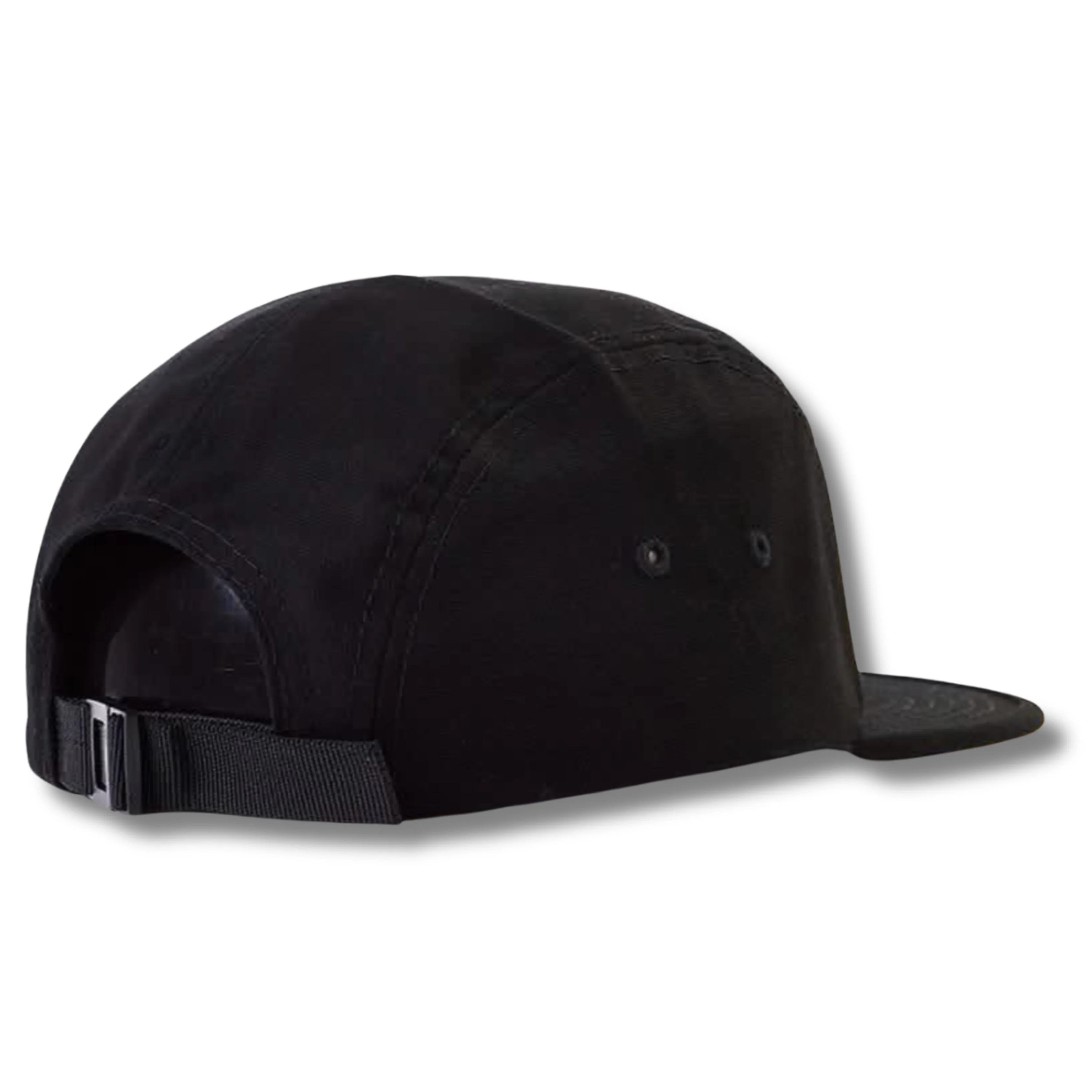 THRASHER LOGO 5 PANEL CAP - BLACK - Image 3
