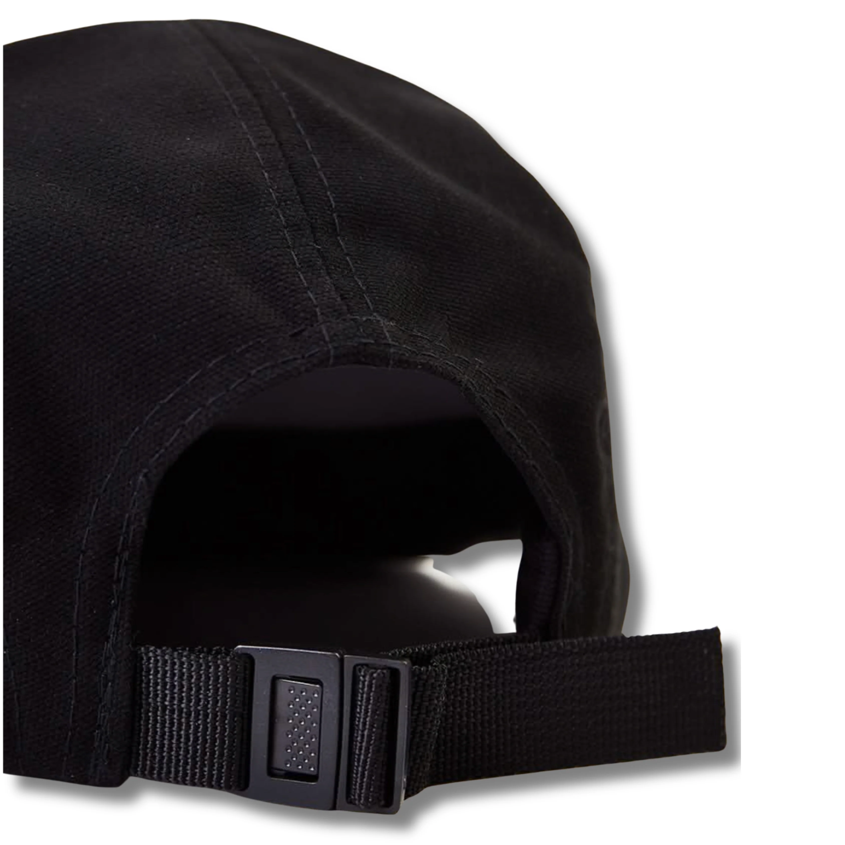 THRASHER LOGO 5 PANEL CAP - BLACK - Image 4