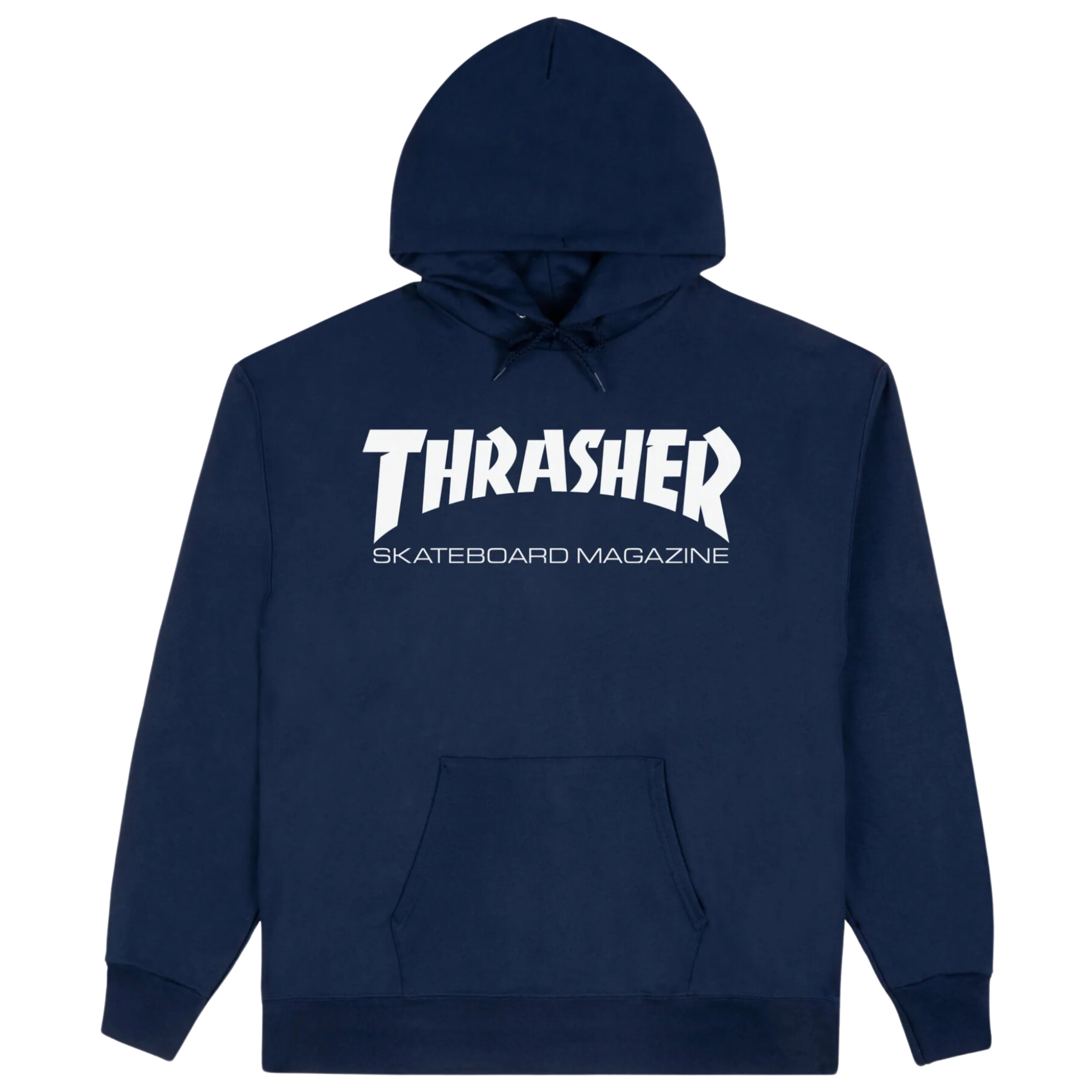 THRASHER SKATE MAG PULLOVER HOODIE - NAVY