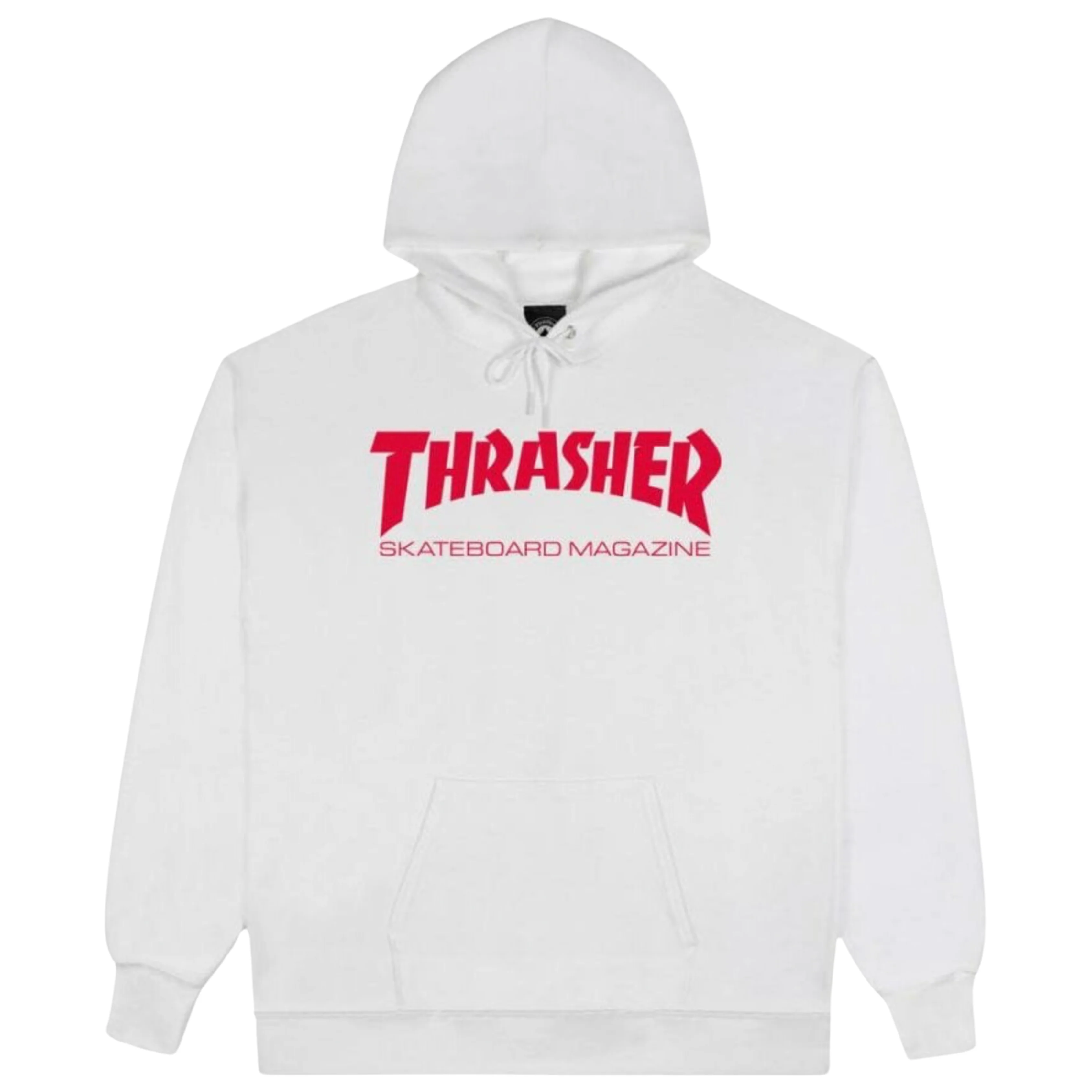 THRASHER SKATE MAG PULLOVER HOODIE - WHITE